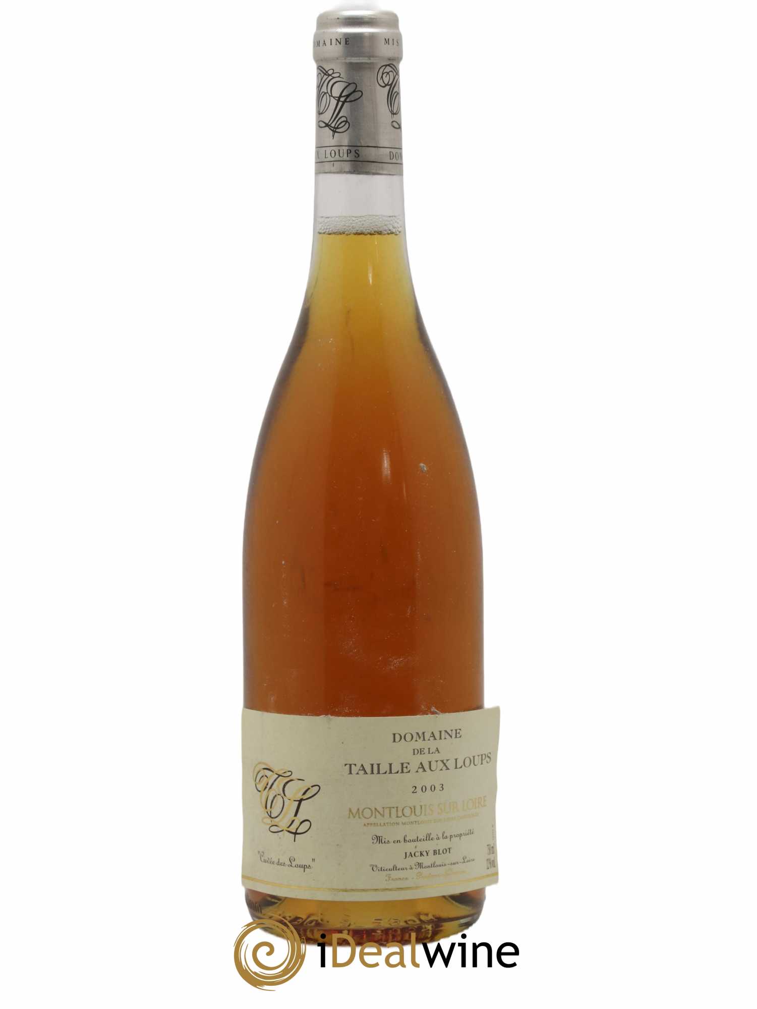 Montlouis-sur-Loire Cuvée des Loups La Taille aux Loups - Jacky Blot 2003 - Lotto di 1 bottiglia - 0