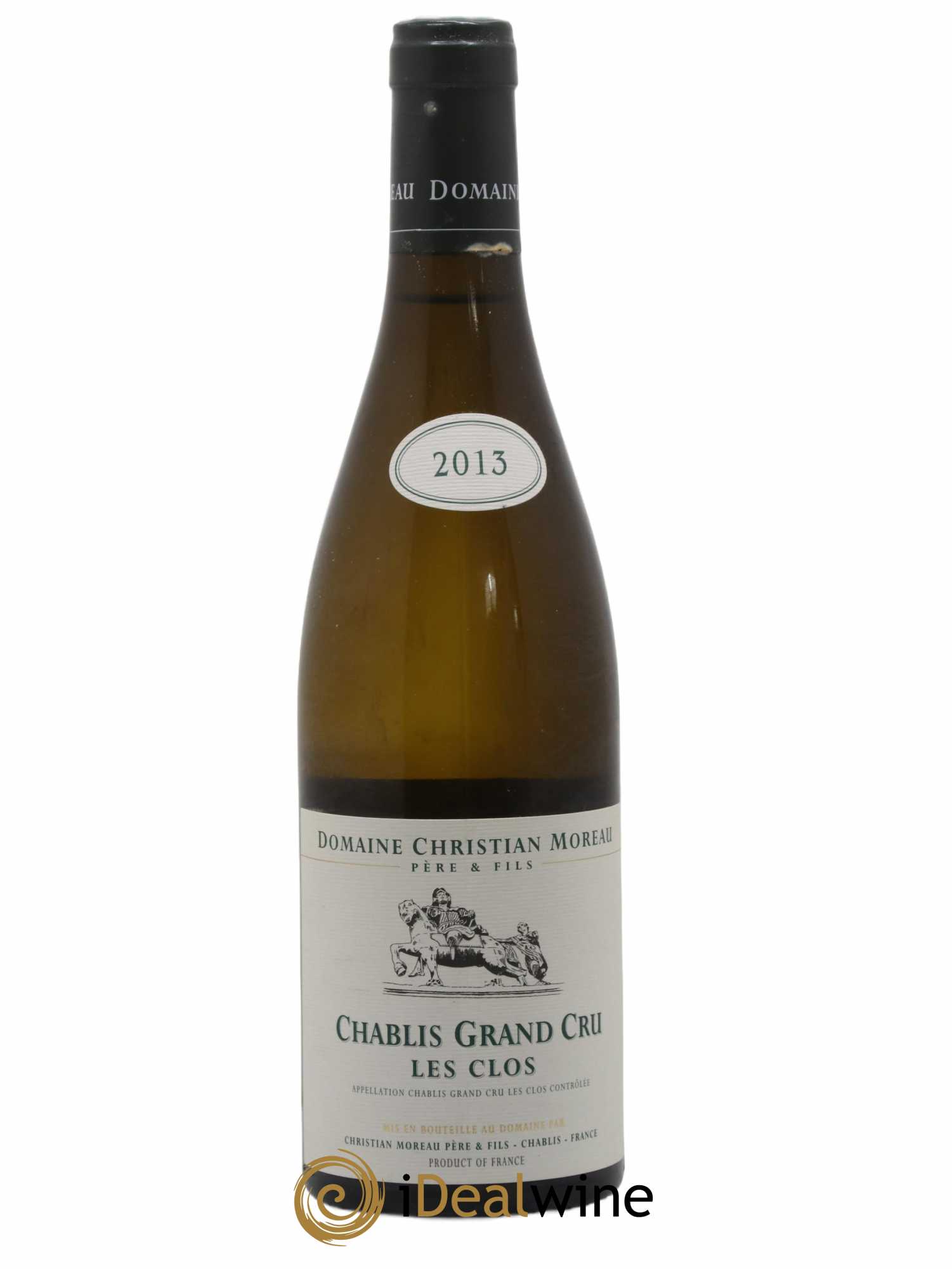 Chablis Grand Cru Les Clos Blancs Chritstian Moreau 2013 - Posten von 1 Flasche - 0