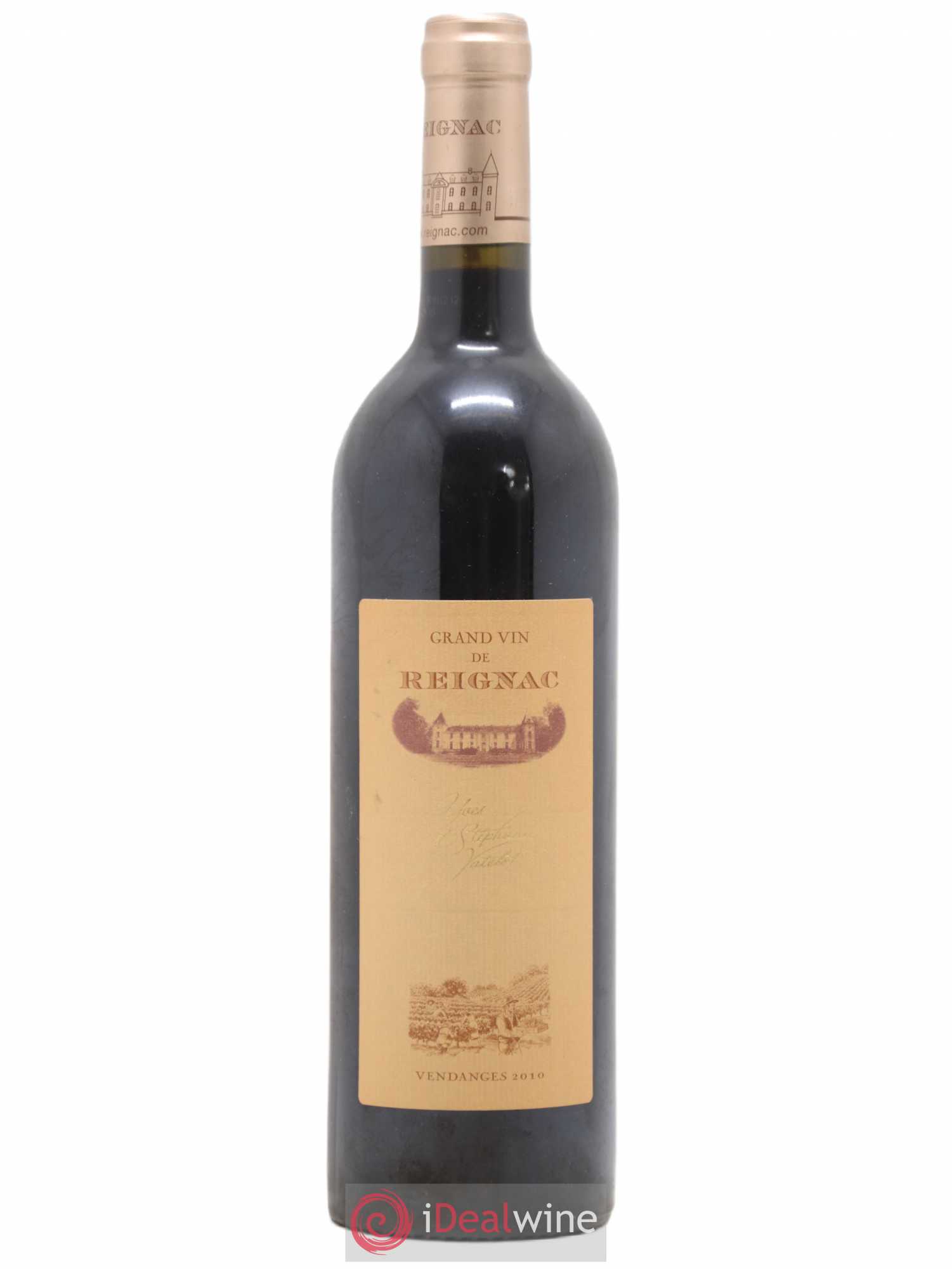Grand vin de Reignac 2010 - Lot de 1 bouteille - 0