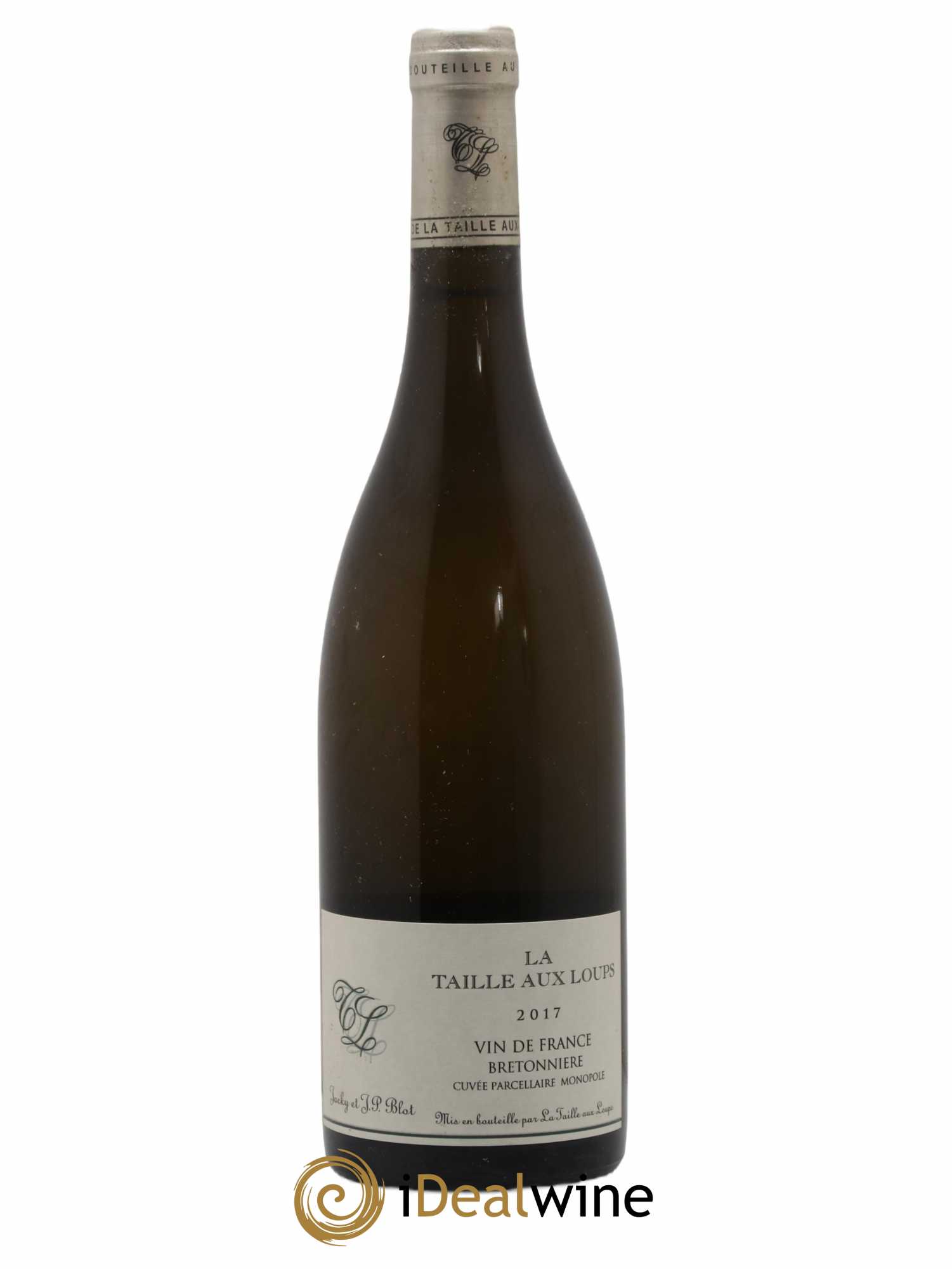 Vin de France Bretonnière La Taille aux Loups - Jacky Blot 2017 - Lot de 1 bouteille - 0