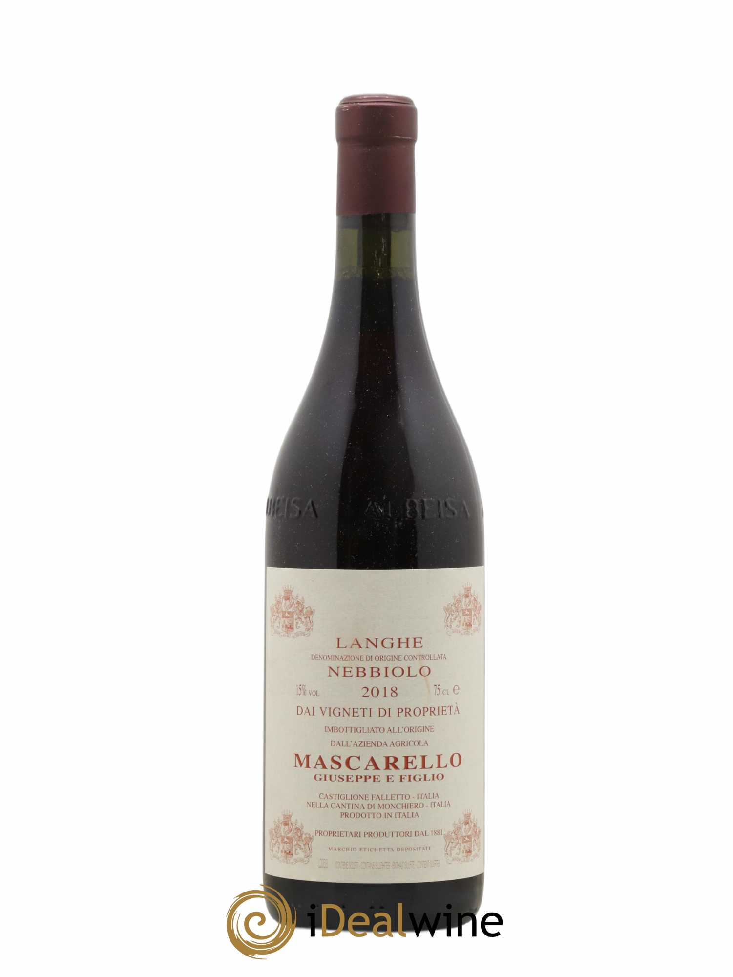 Langhe DOC Nebbiolo Giuseppe Mascarello 2018 - Lot de 1 bouteille - 0