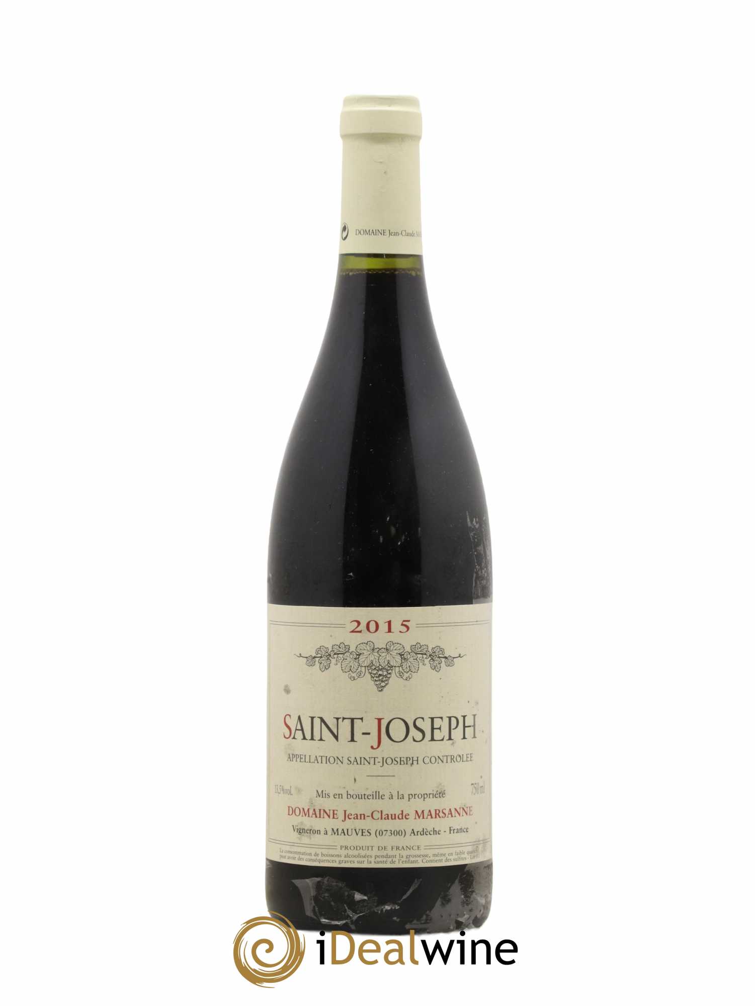 Saint-Joseph Jean-Claude Marsanne (Domaine) 2015 - Lot of 1 bottle - 0