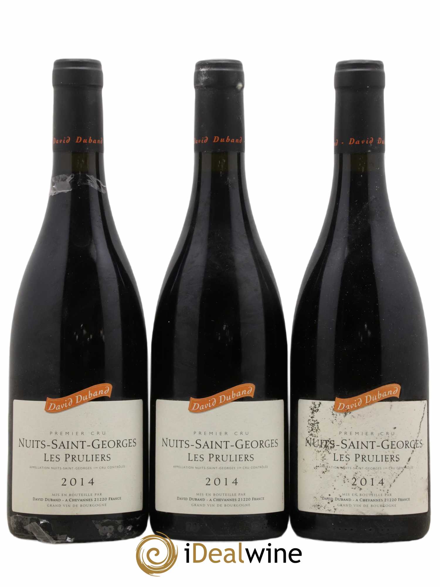 Nuits-Saint-Georges 1er Cru Les Pruliers David Duband (Domaine) 2014 - Lot de 3 bouteilles - 0