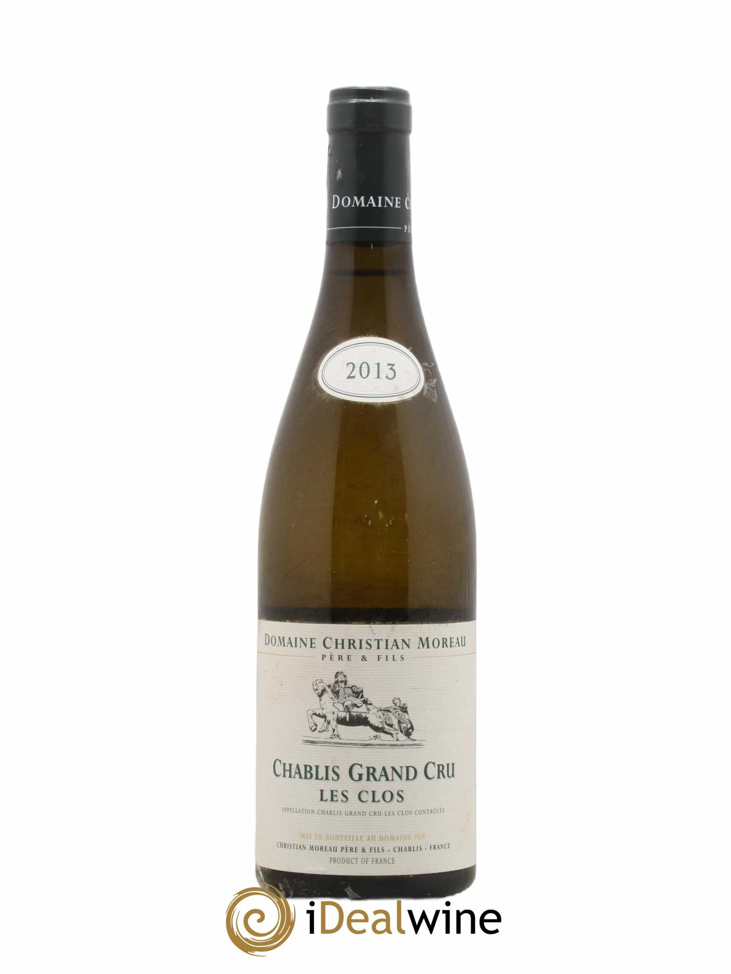 Chablis Grand Cru Les Clos Christian Moreau 2013 - Lot de 1 bouteille - 0