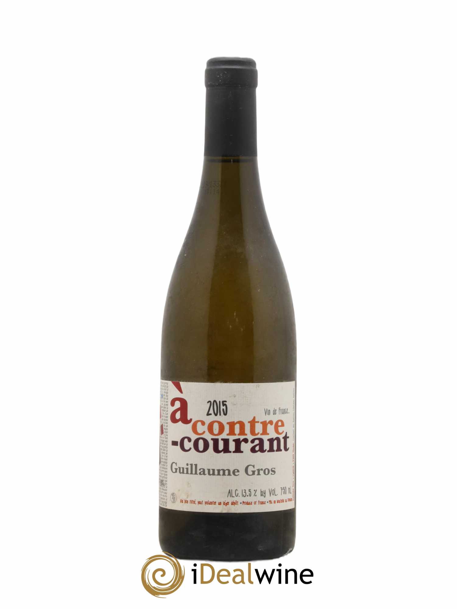 Vin de France A contre courant Guillaume Gros 2015 - Posten von 1 Flasche - 0