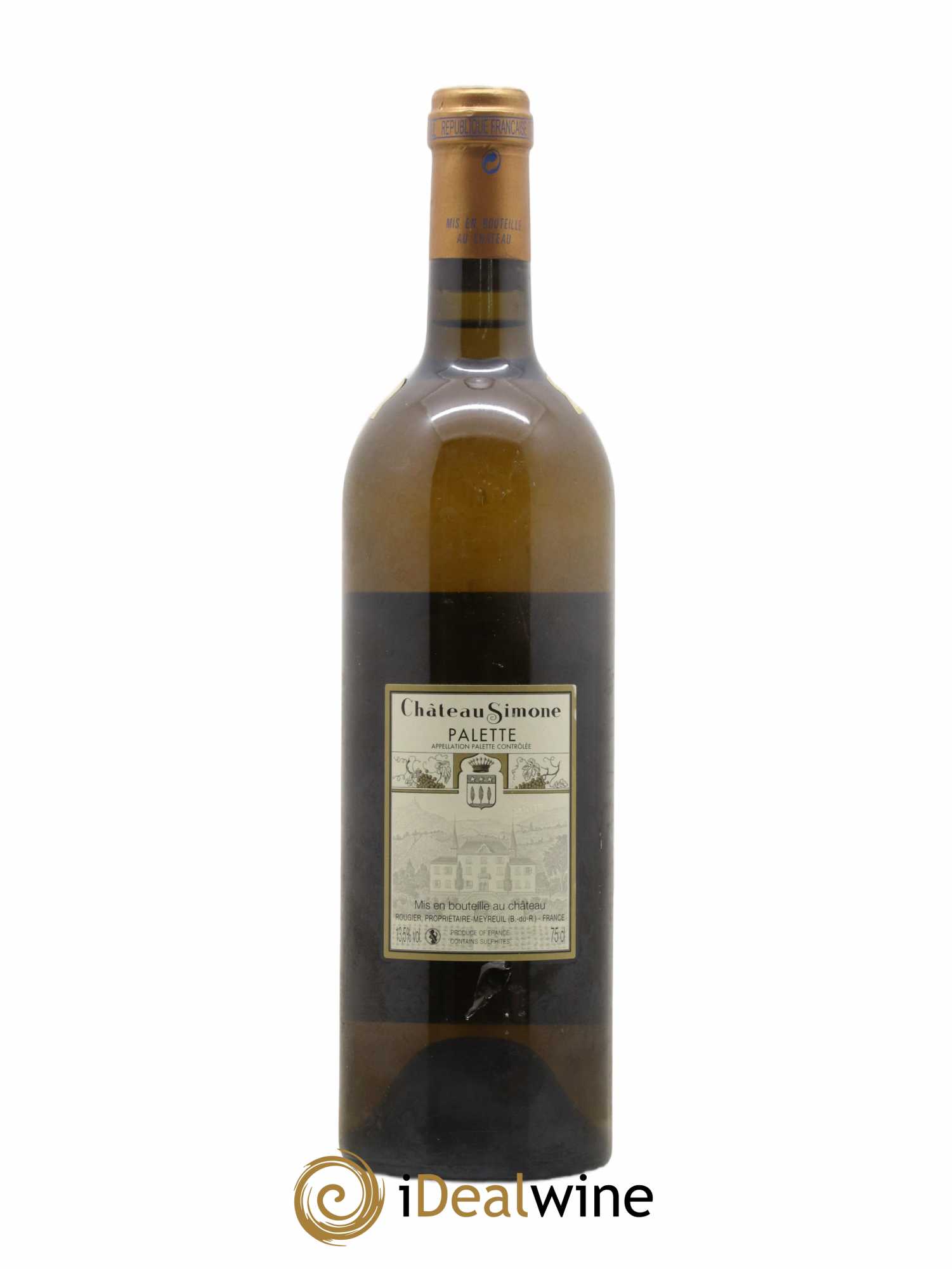 Palette Château Simone Famille Rougier 2014 - Lot de 1 bouteille - 1