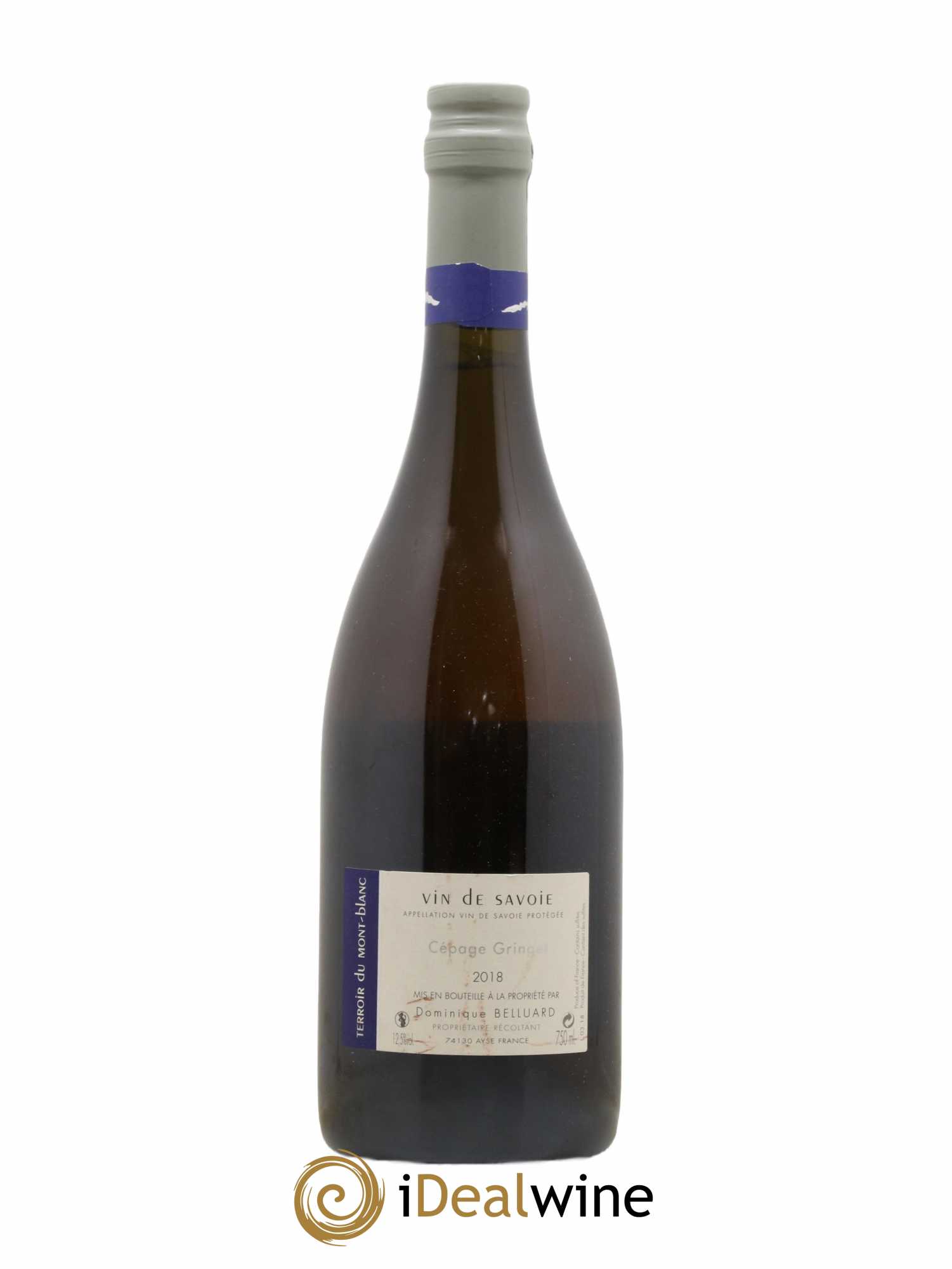 Vin de Savoie Pur Jus 100% Domaine Belluard 2018 - Lot de 1 bouteille - 1
