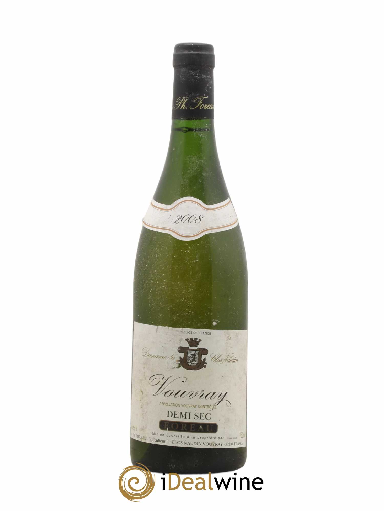 Vouvray Demi-Sec Clos Naudin - Philippe Foreau 2008 - Lot of 1 bottle - 0
