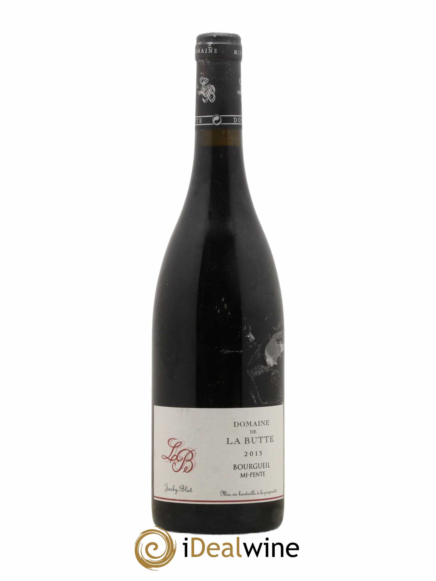 Bourgueil Mi-Pente Domaine de La Butte - Jacky Blot 2015 - Lot de 1 bouteille - 0