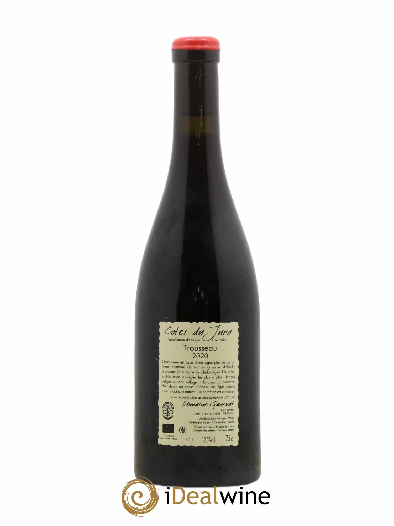 Côtes du Jura Plein Sud Jean-François Ganevat (Domaine) 2020 - Lot of 1 bottle - 1