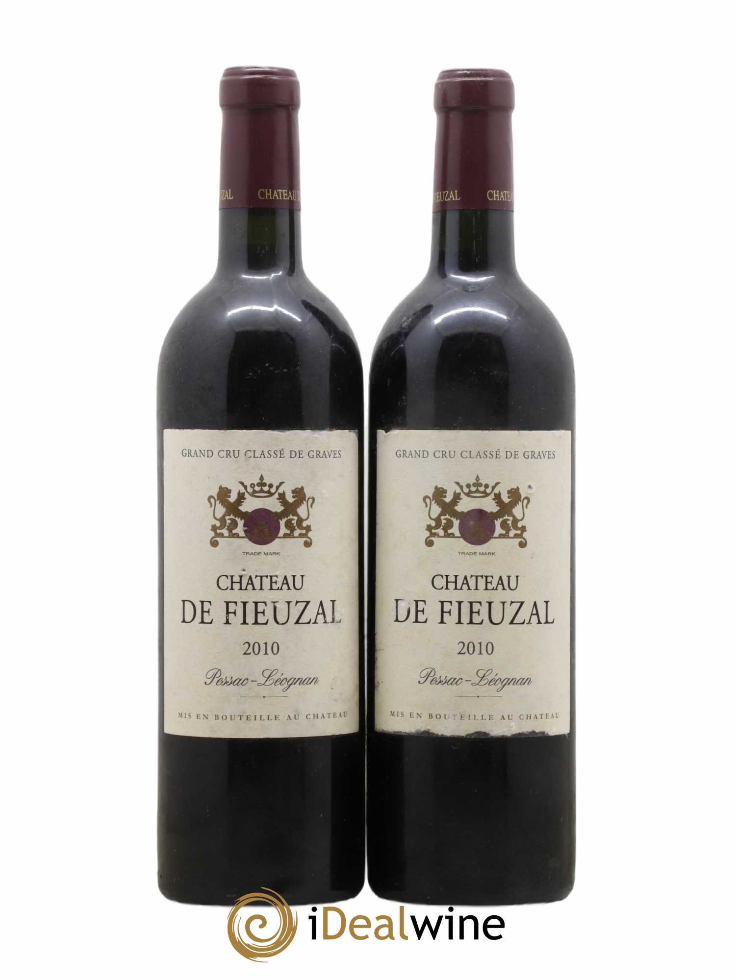 Château de Fieuzal Cru Classé de Graves 2010 - Lot de 2 bouteilles - 0
