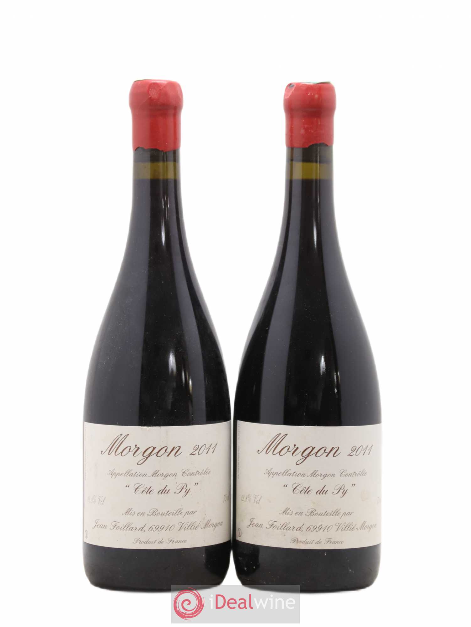 Morgon Côte du Py Jean Foillard 2011 - Lot de 2 bouteilles - 0