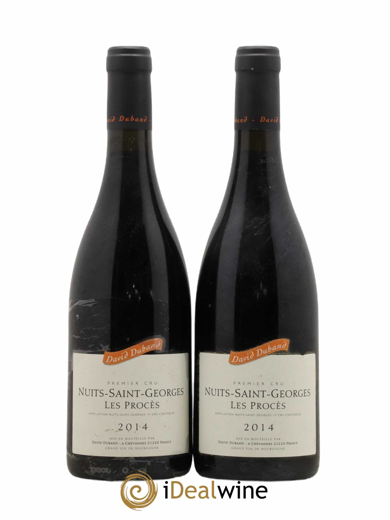 Nuits-Saint-Georges 1er Cru Les Procès David Duband (Domaine) 2014 - Lot de 2 bouteilles - 0