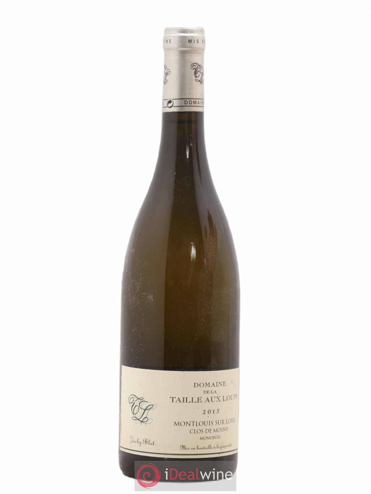 Montlouis-sur-Loire Clos de Mosny La Taille aux Loups - Jacky Blot 2013 - Lot de 1 bouteille - 0