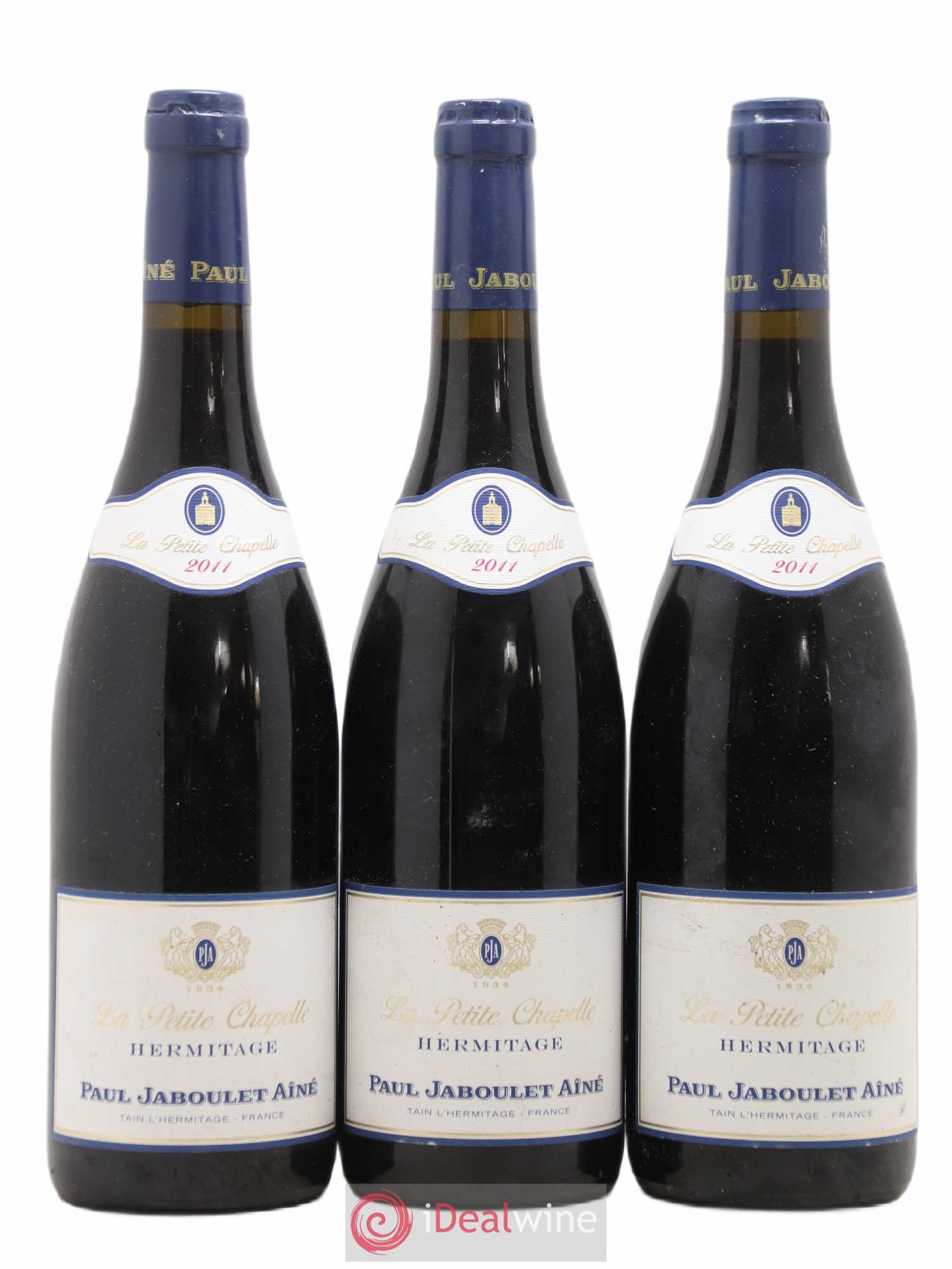 Hermitage La Petite Chapelle Paul Jaboulet Ainé 2011 - Lot de 3 bouteilles - 0