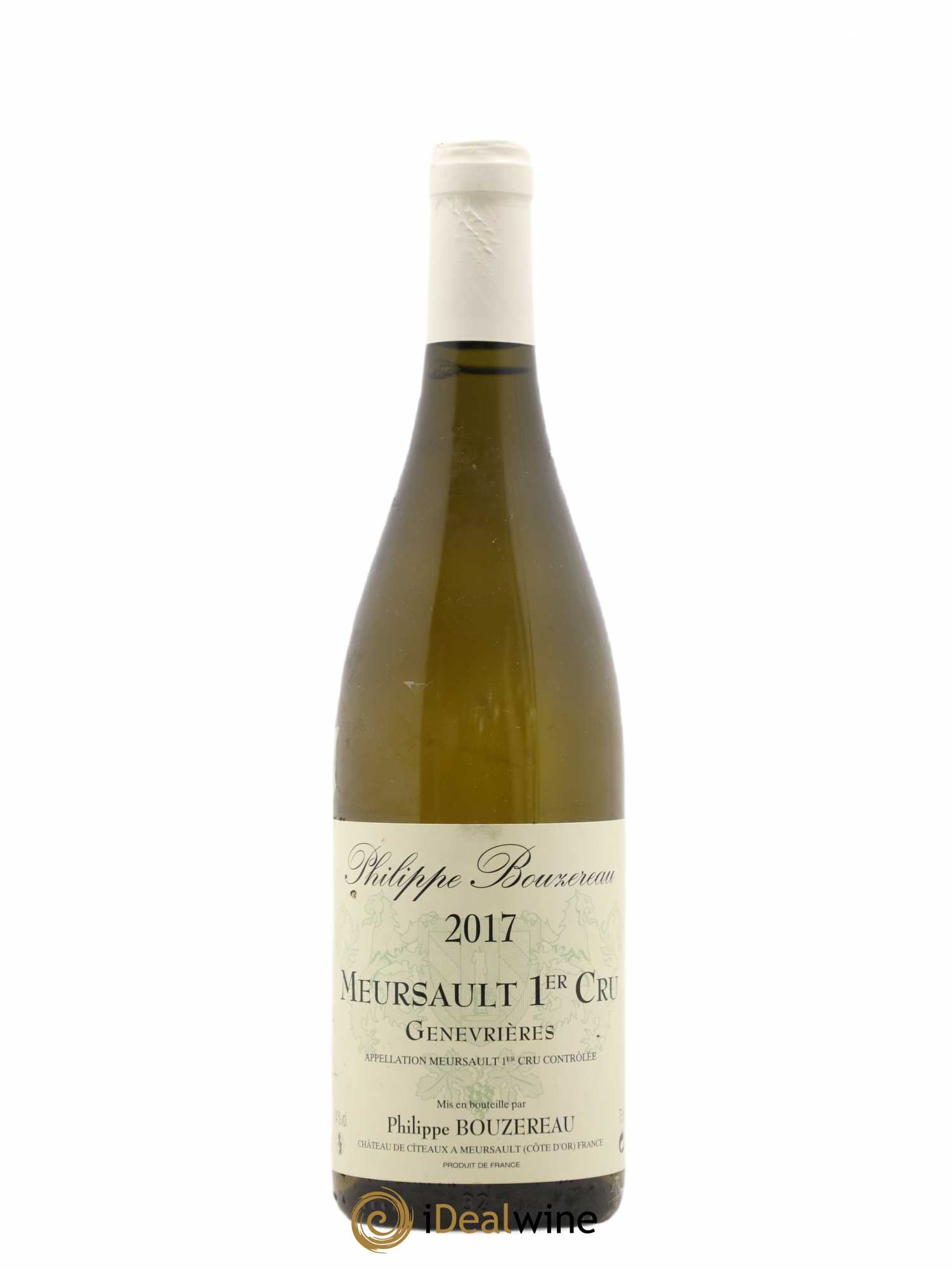 Meursault 1er Cru Genevrieres Philippe Bouzereau 2017 - Posten von 1 Flasche - 0