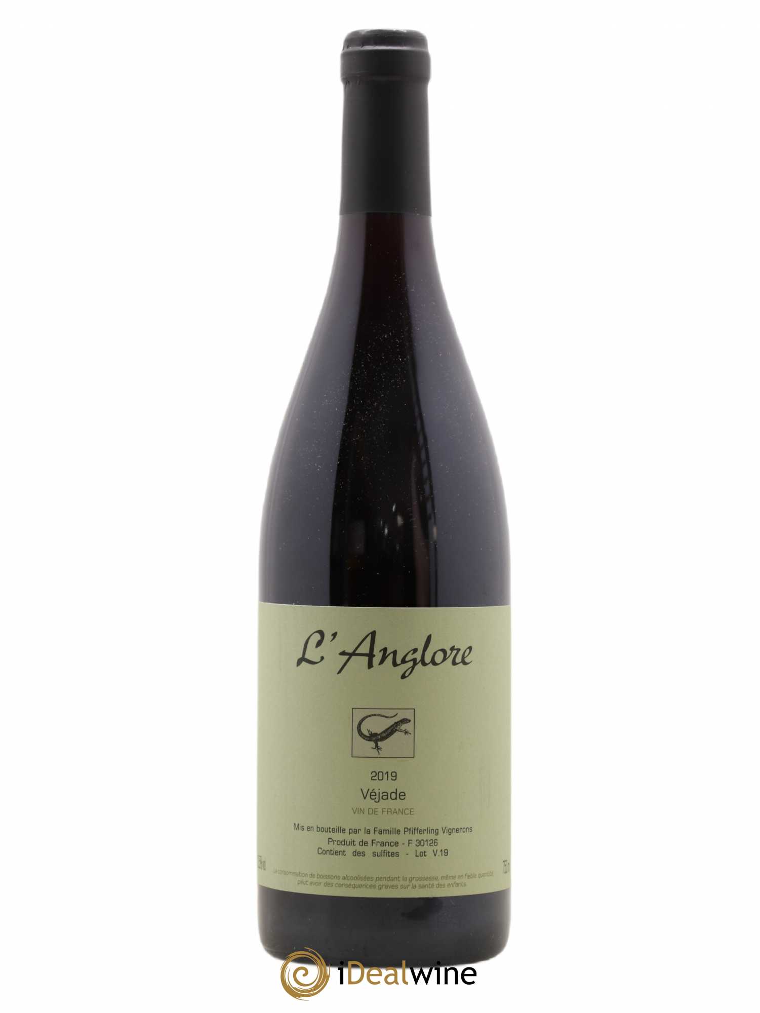 Vin de France Véjade L'Anglore 2019 - Lot de 1 bouteille - 0