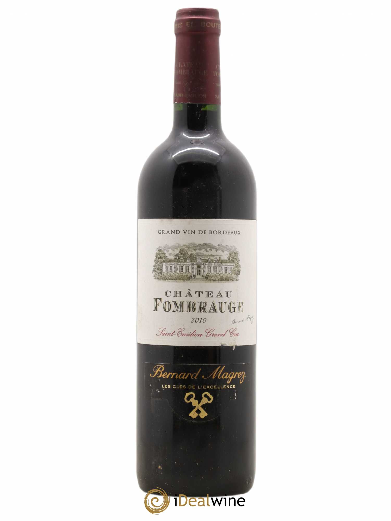 Château Fombrauge Grand Cru Classé 2010 - Lot de 1 bouteille - 0