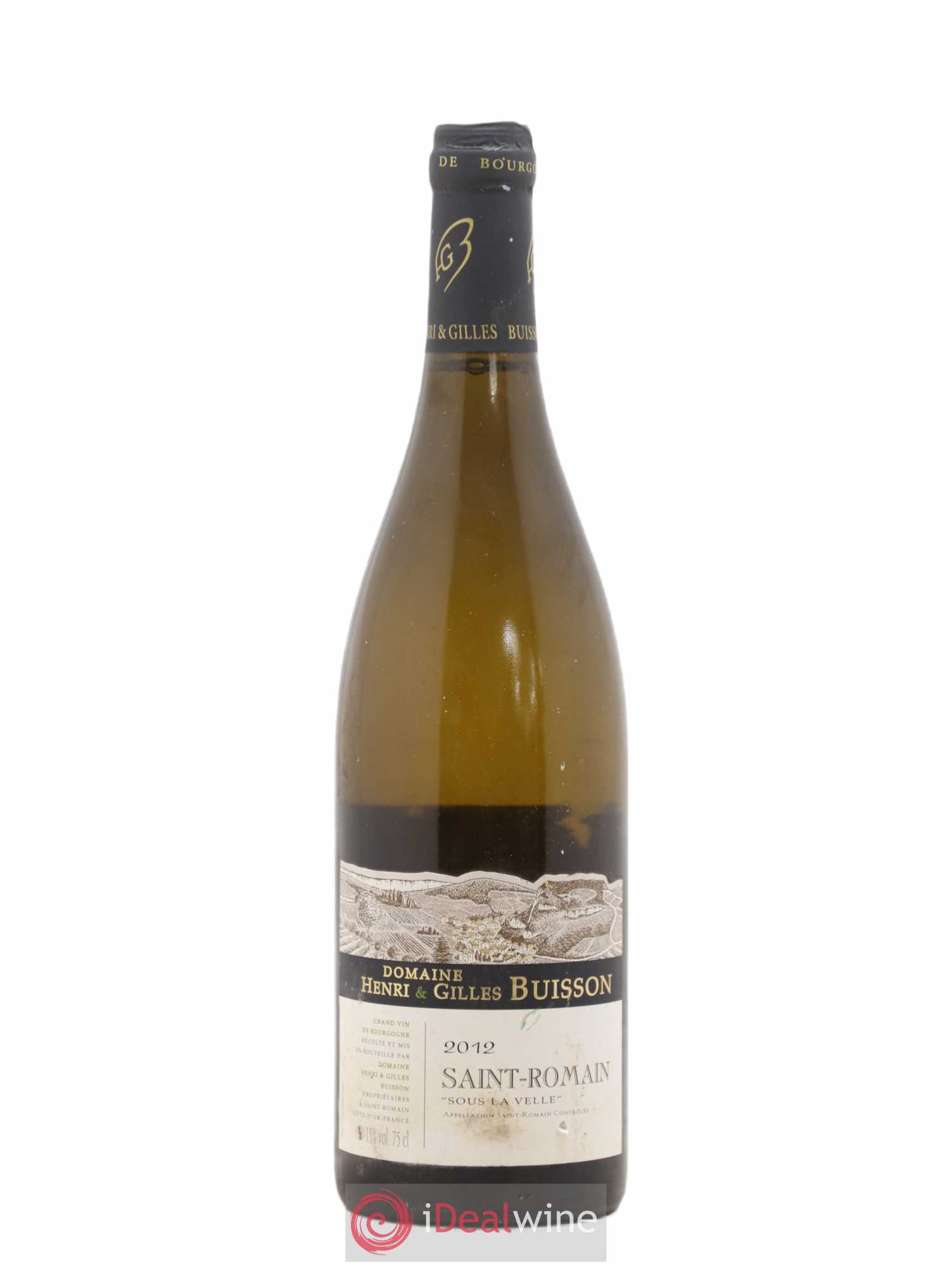 Saint-Romain Sous la Velle Henri et Gilles Buisson (Domaine) 2012 - Lot de 1 bouteille - 0
