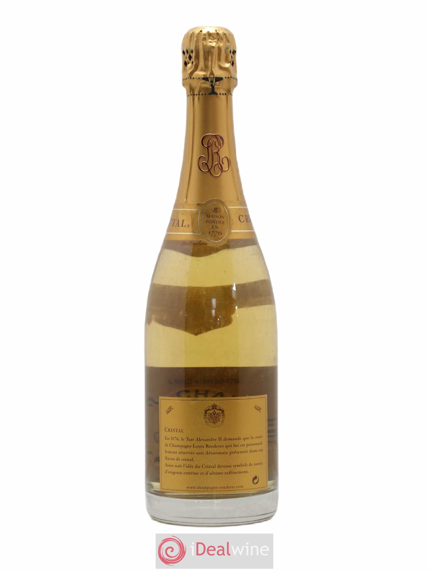 Cristal Louis Roederer 1999 - Lot de 1 bouteille - 1