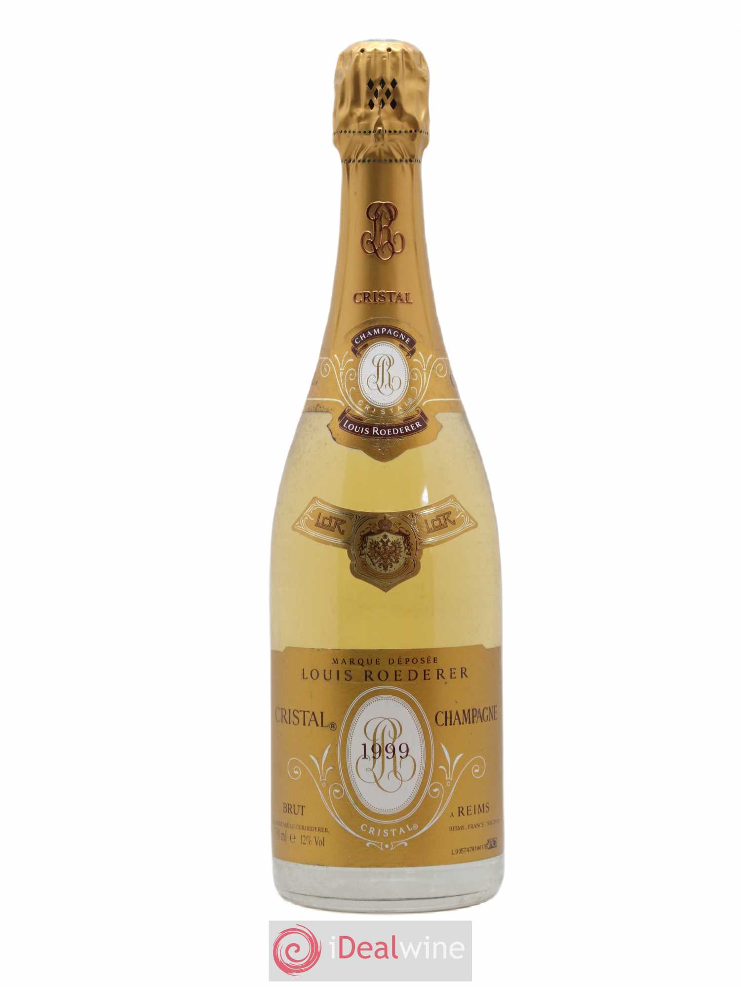 Cristal Louis Roederer 1999 - Lot de 1 bouteille - 0
