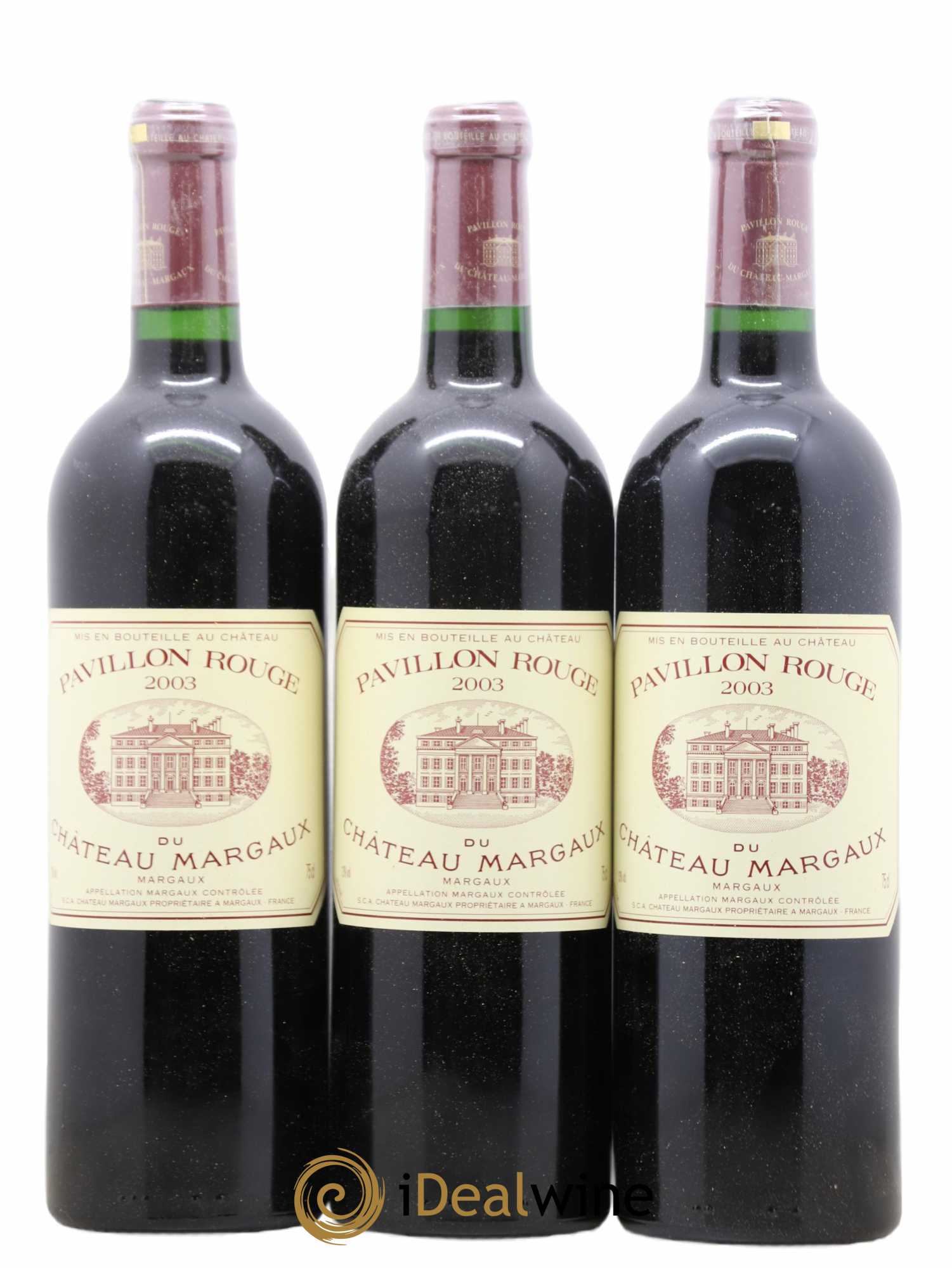 Pavillon Rouge du Château Margaux Second Vin 2003 - Lot de 6 bouteilles - 2