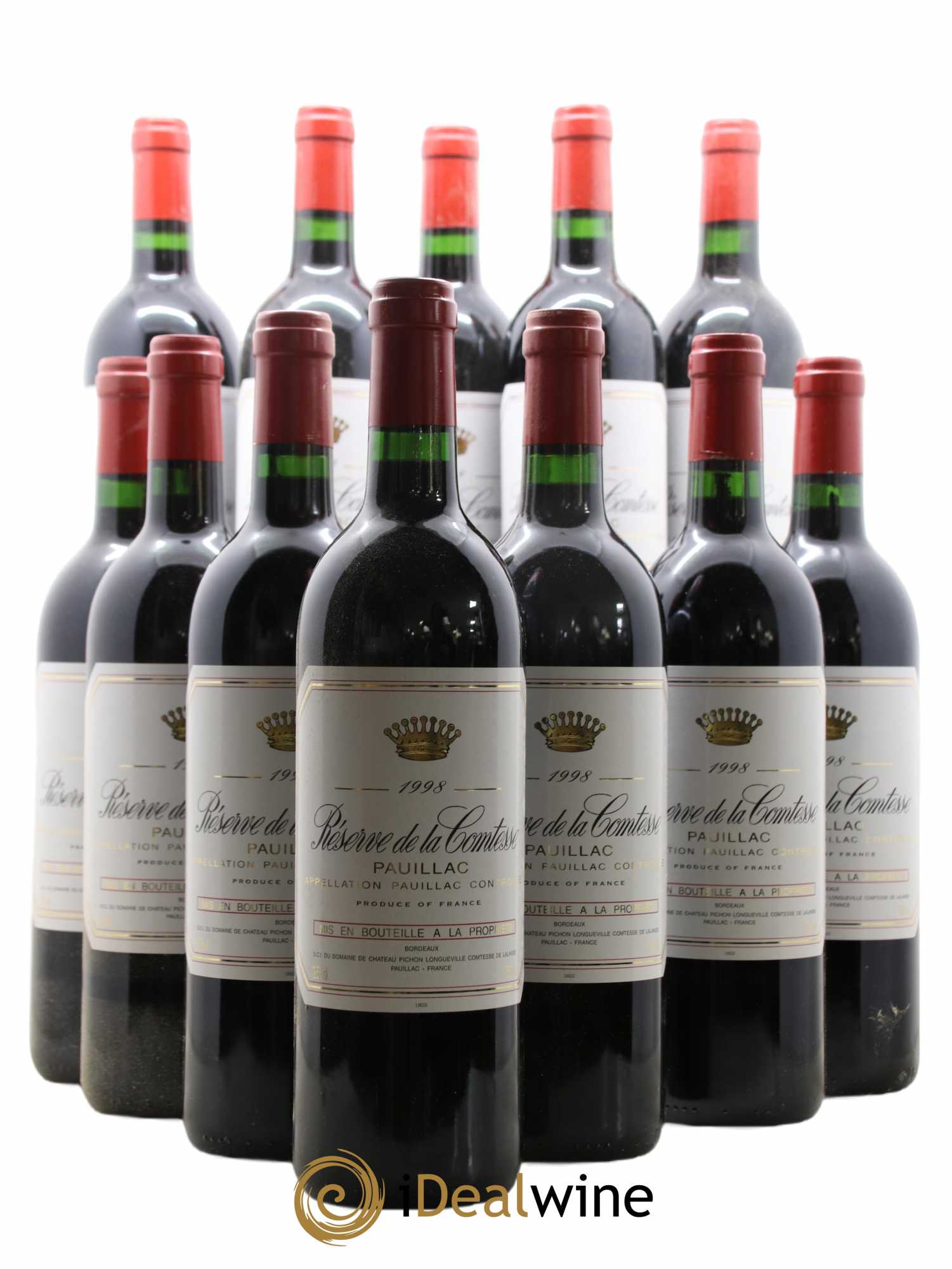 Réserve de la Comtesse Second Vin 1998 - Lot de 12 bouteilles - 0