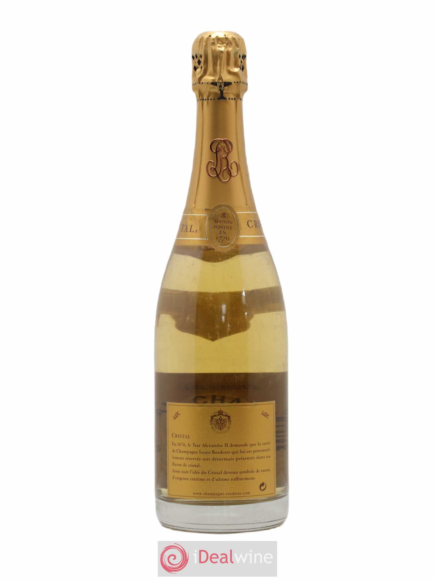 Cristal Louis Roederer 1999 - Lot de 1 bouteille - 1