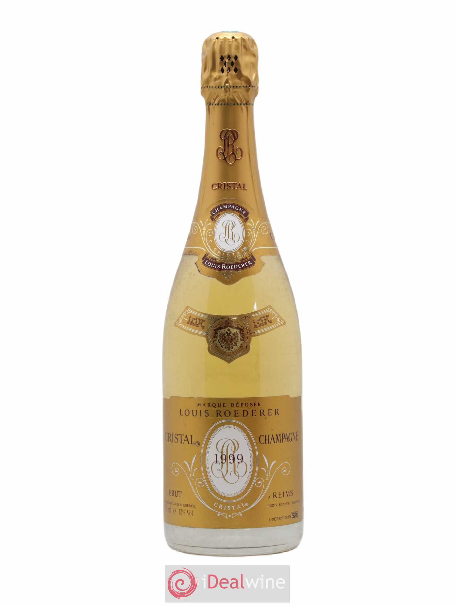 Cristal Louis Roederer 1999 - Lot de 1 bouteille - 0