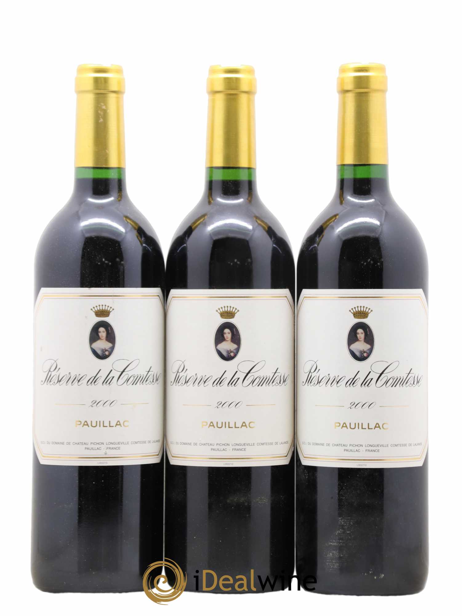 Réserve de la Comtesse Second Vin 2000 - Lot de 6 bouteilles - 2