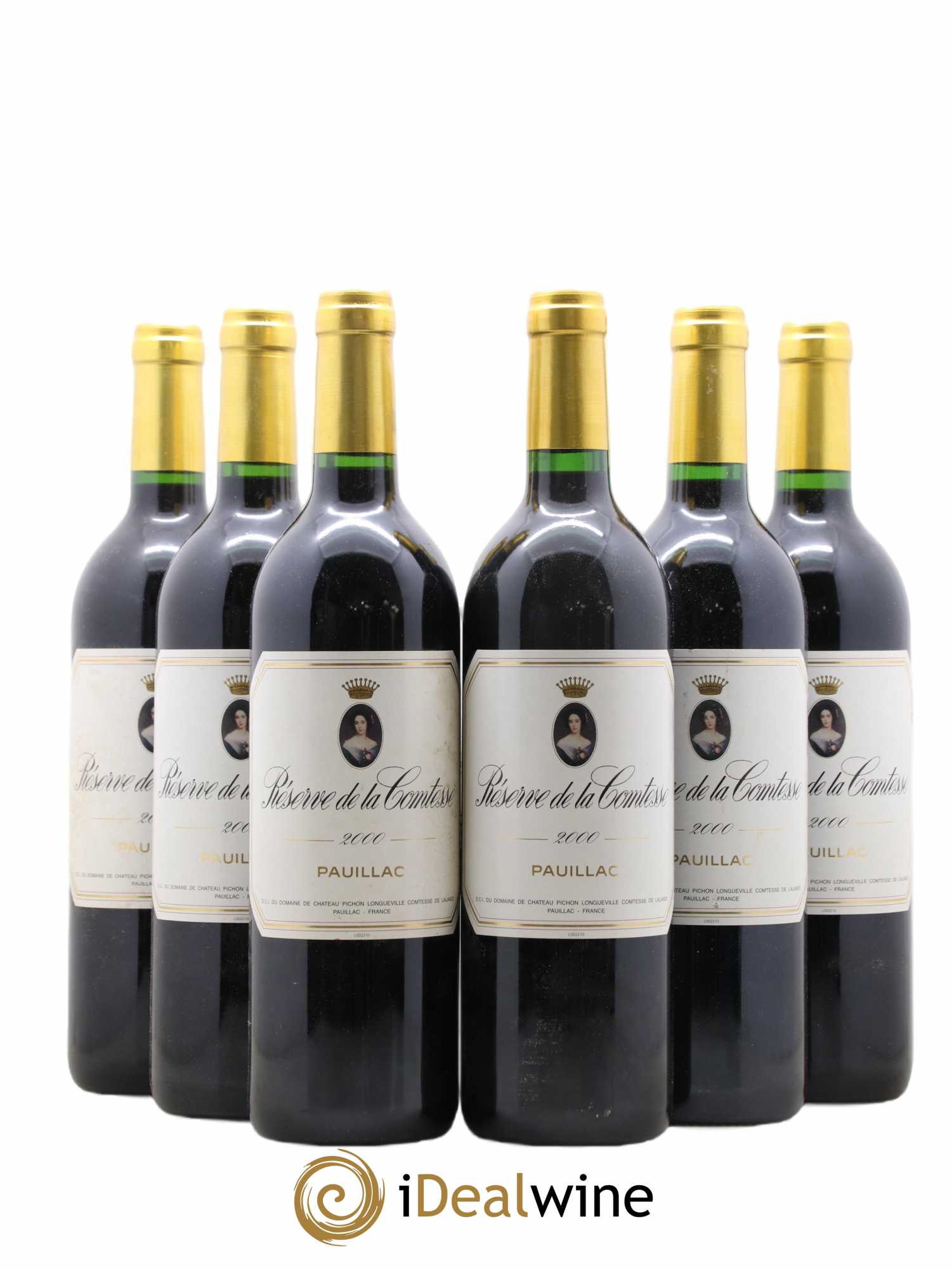 Réserve de la Comtesse Second Vin 2000 - Lot de 6 bouteilles - 0