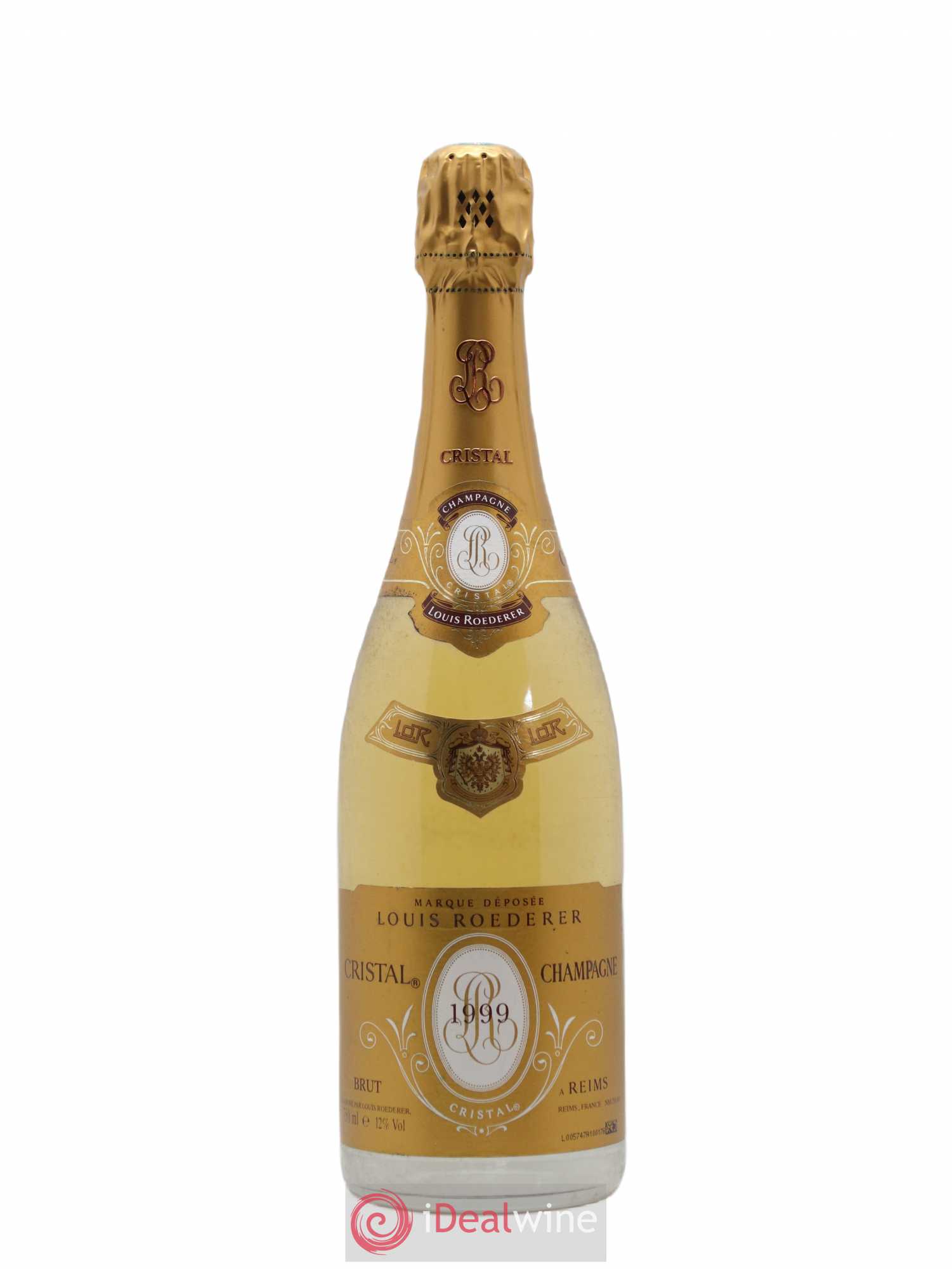 Cristal Louis Roederer 1999 - Lot de 1 bouteille - 0
