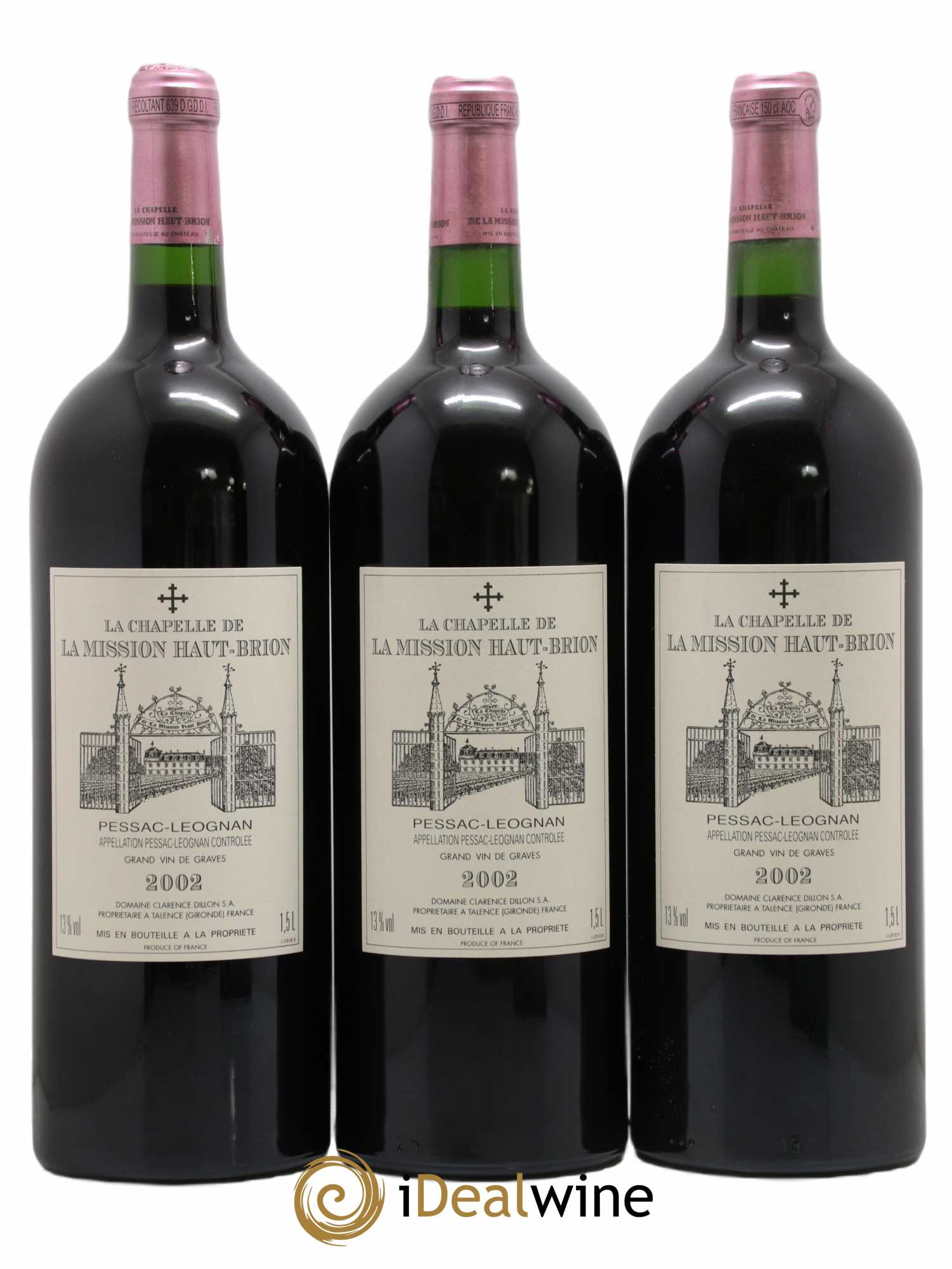 La Chapelle de La Mission Haut-Brion Second Vin 2002 - Lot de 6 magnums - 1