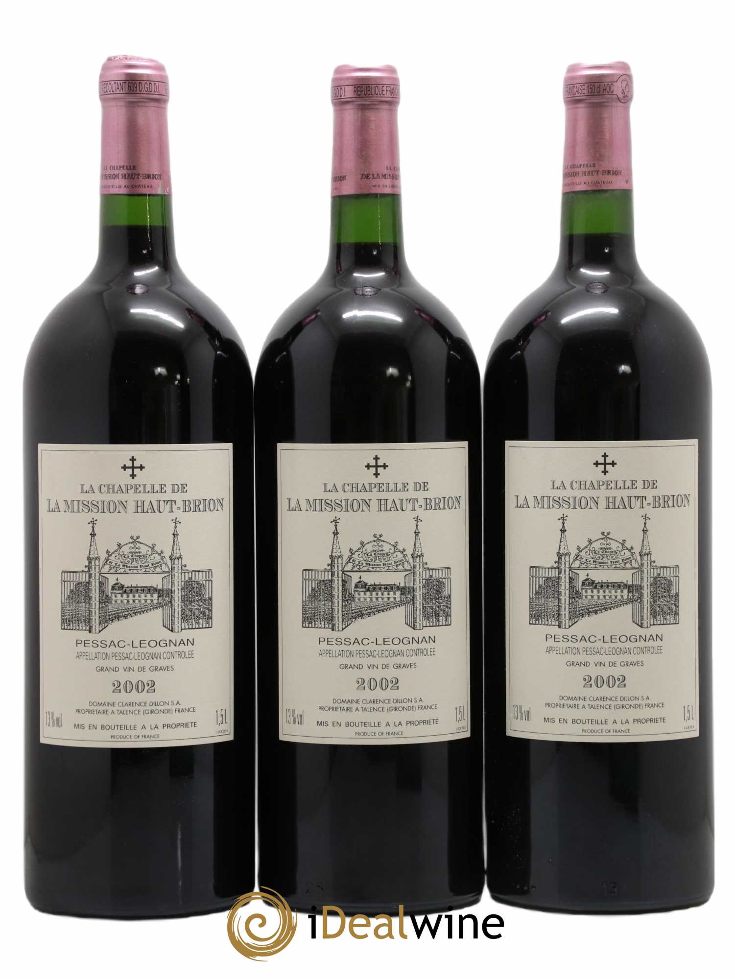 La Chapelle de La Mission Haut-Brion Second Vin 2002 - Lot de 6 magnums - 2