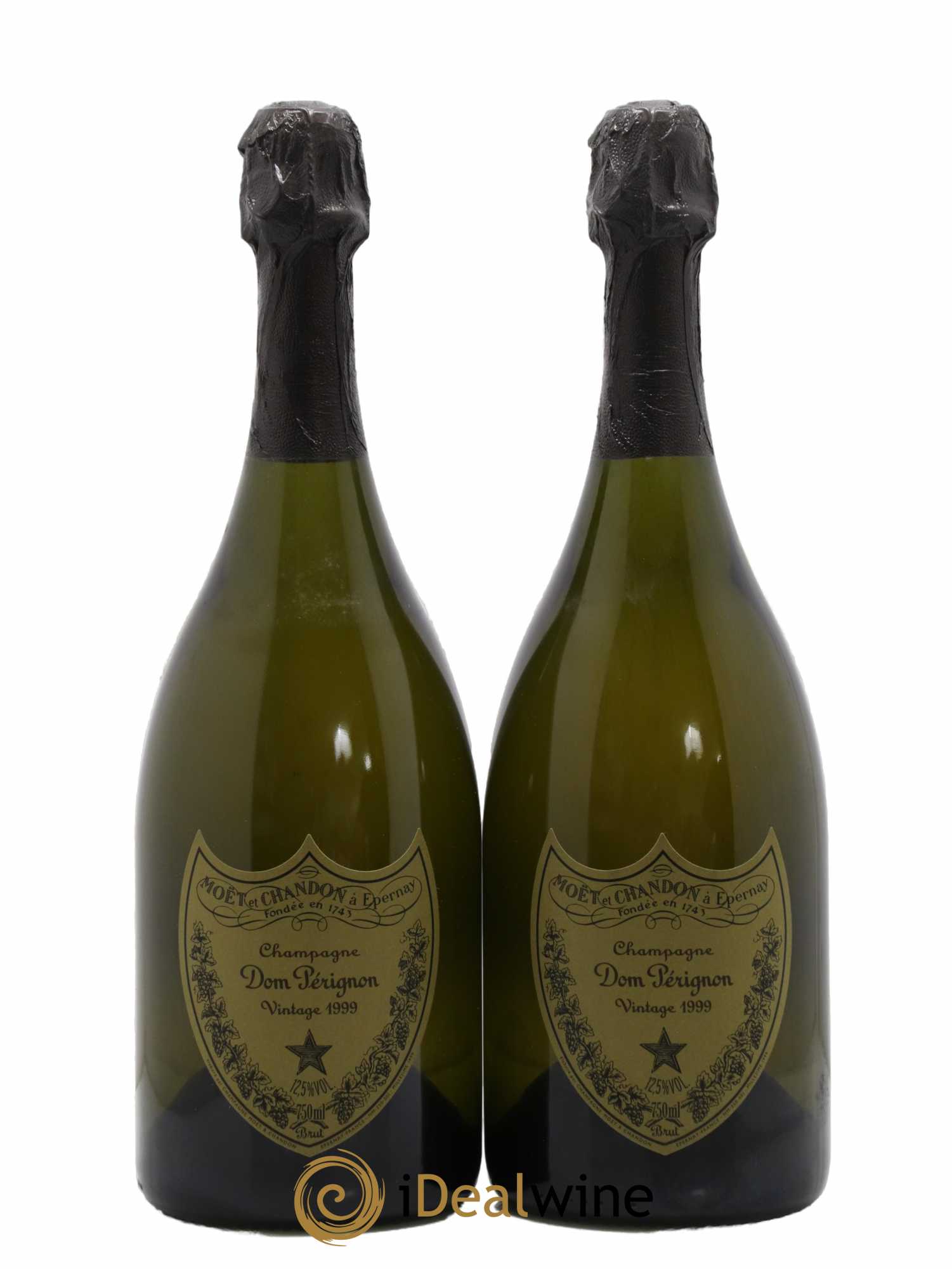 Brut Dom Pérignon 1999 - Lot de 2 bouteilles - 0