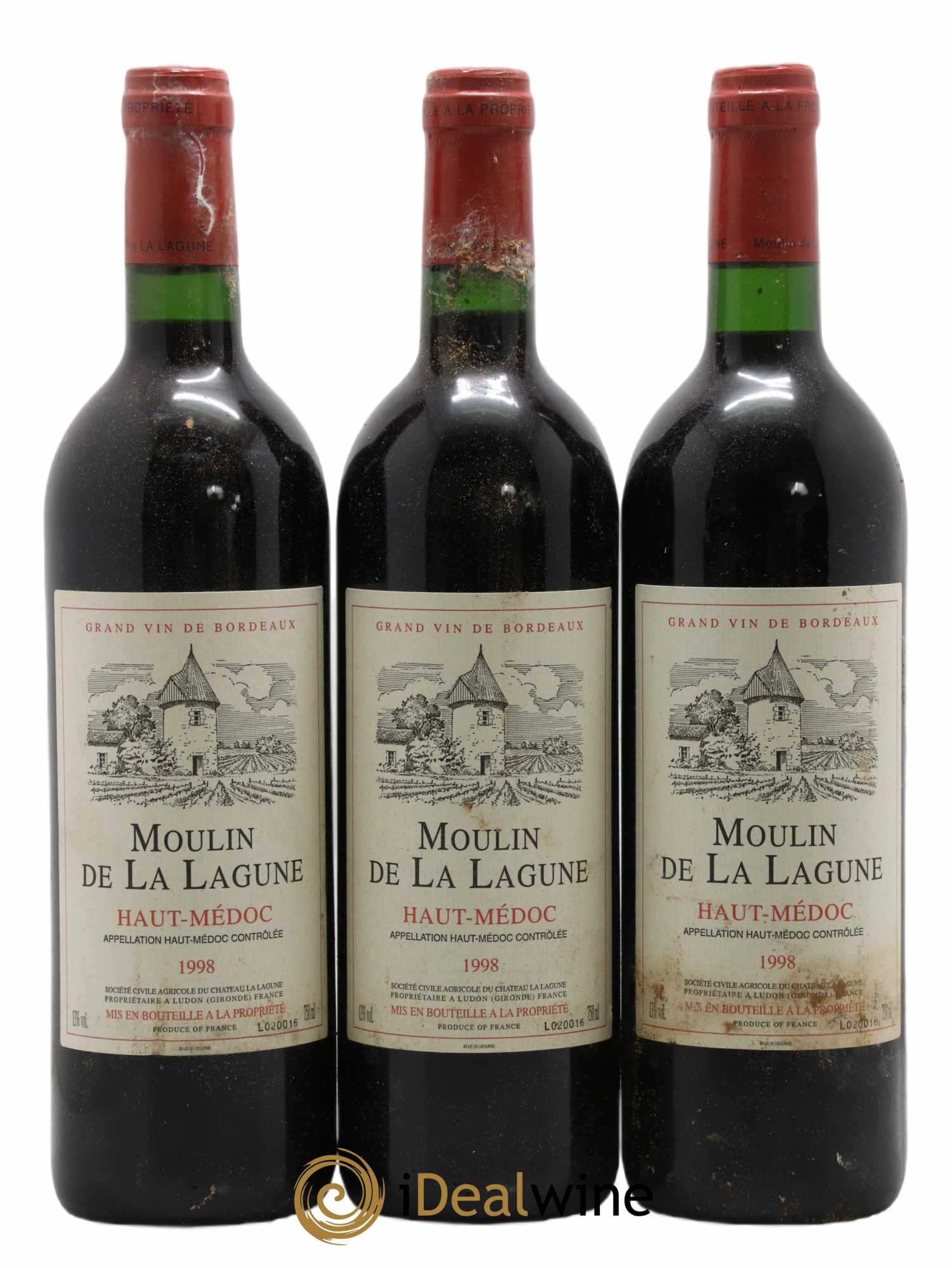 Moulin de La Lagune Second Vin 1998 - Lot de 6 bouteilles - 2