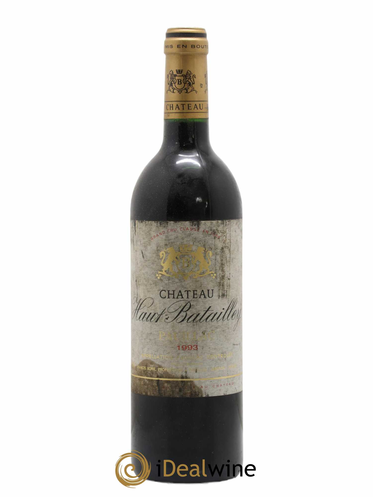 Château Haut Batailley 5ème Grand Cru Classé 1993 - Lot de 1 bouteille - 0