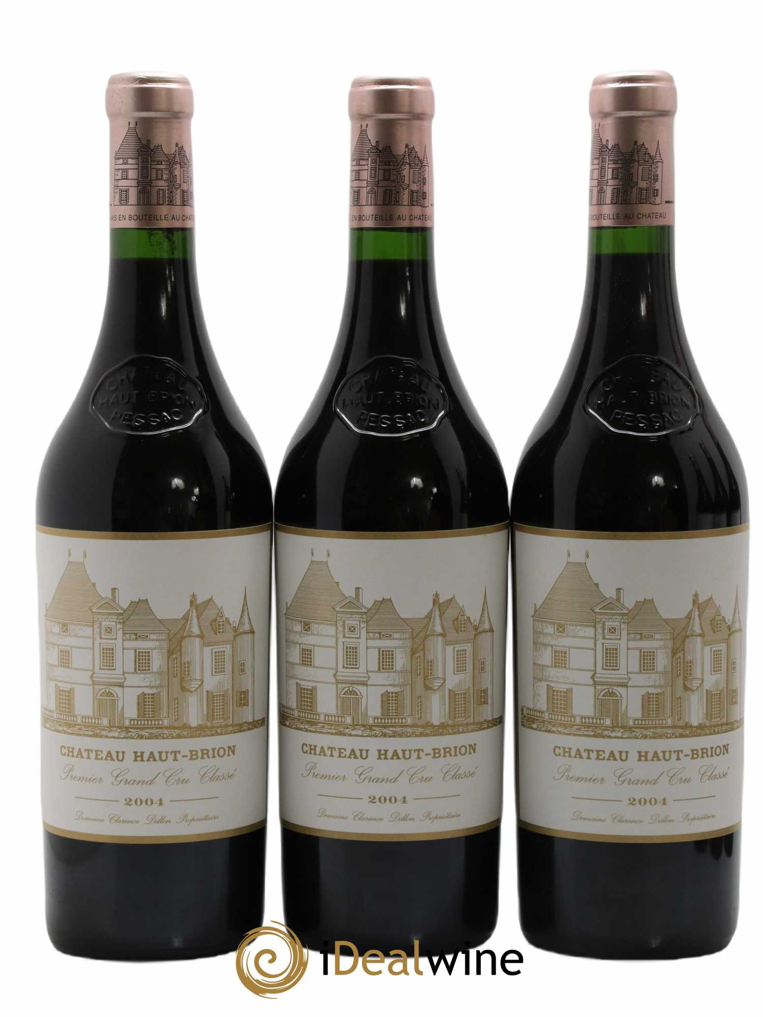 Château Haut Brion 1er Grand Cru Classé 2004 - Lot de 6 bouteilles - 1
