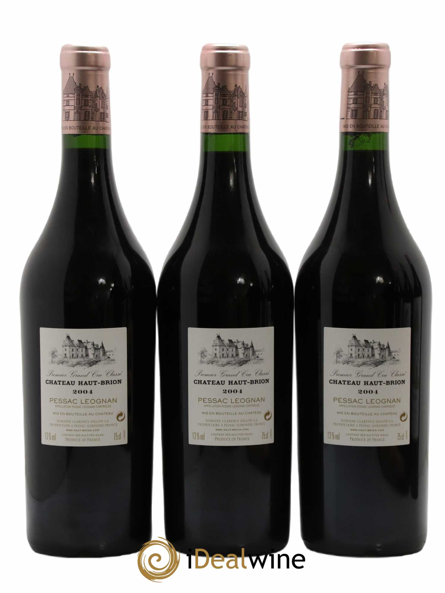 Château Haut Brion 1er Grand Cru Classé 2004 - Lot de 6 bouteilles - 4