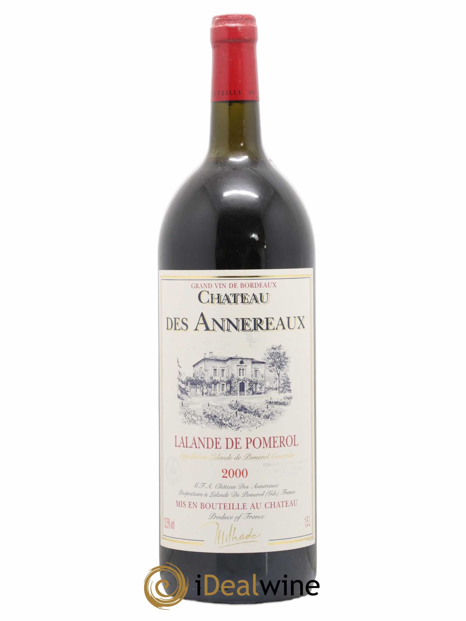 Château Annereaux 2000 - Lot de 1 magnum - 1