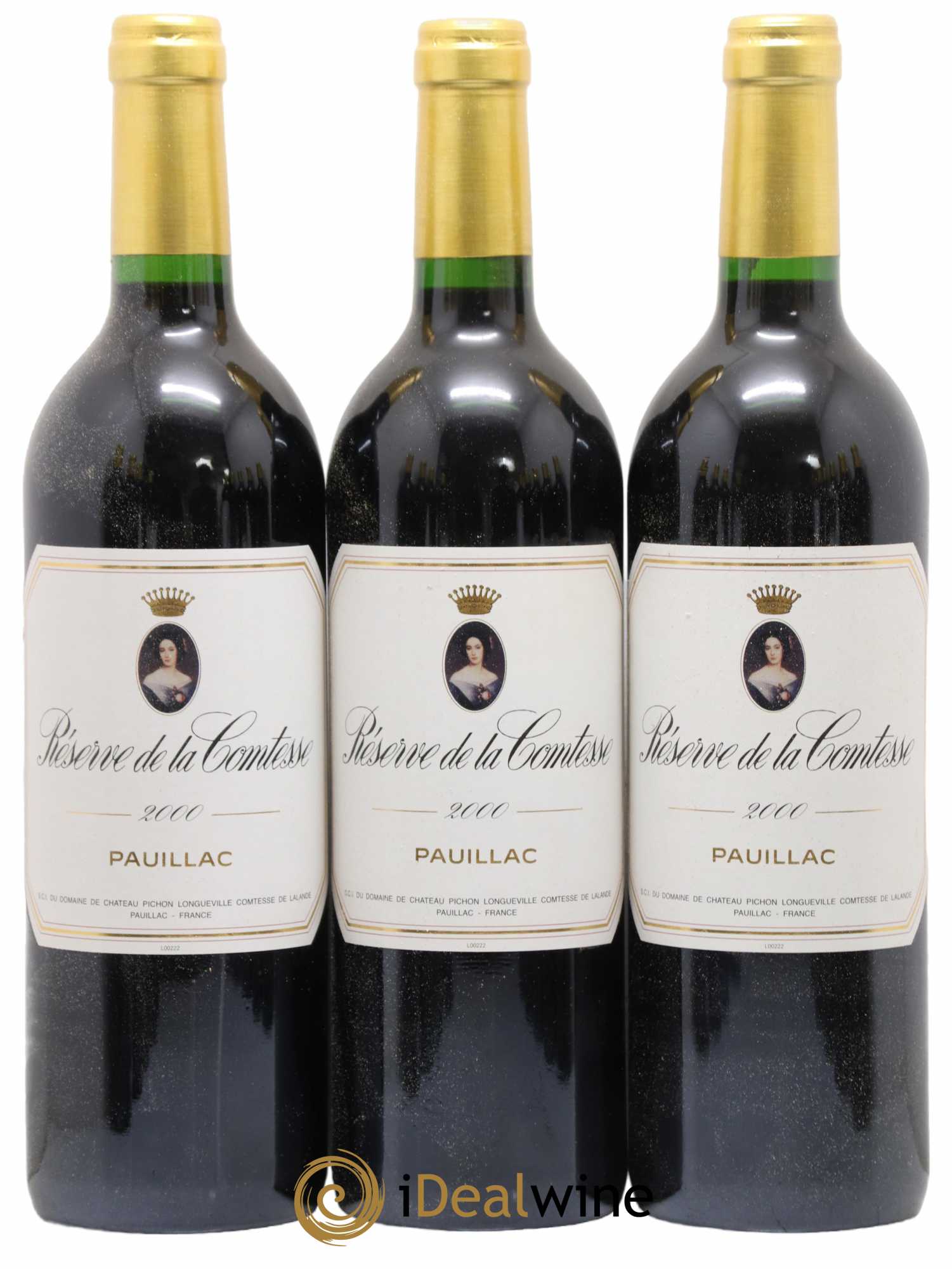 Réserve de la Comtesse Second Vin 2000 - Lot de 12 bouteilles - 1