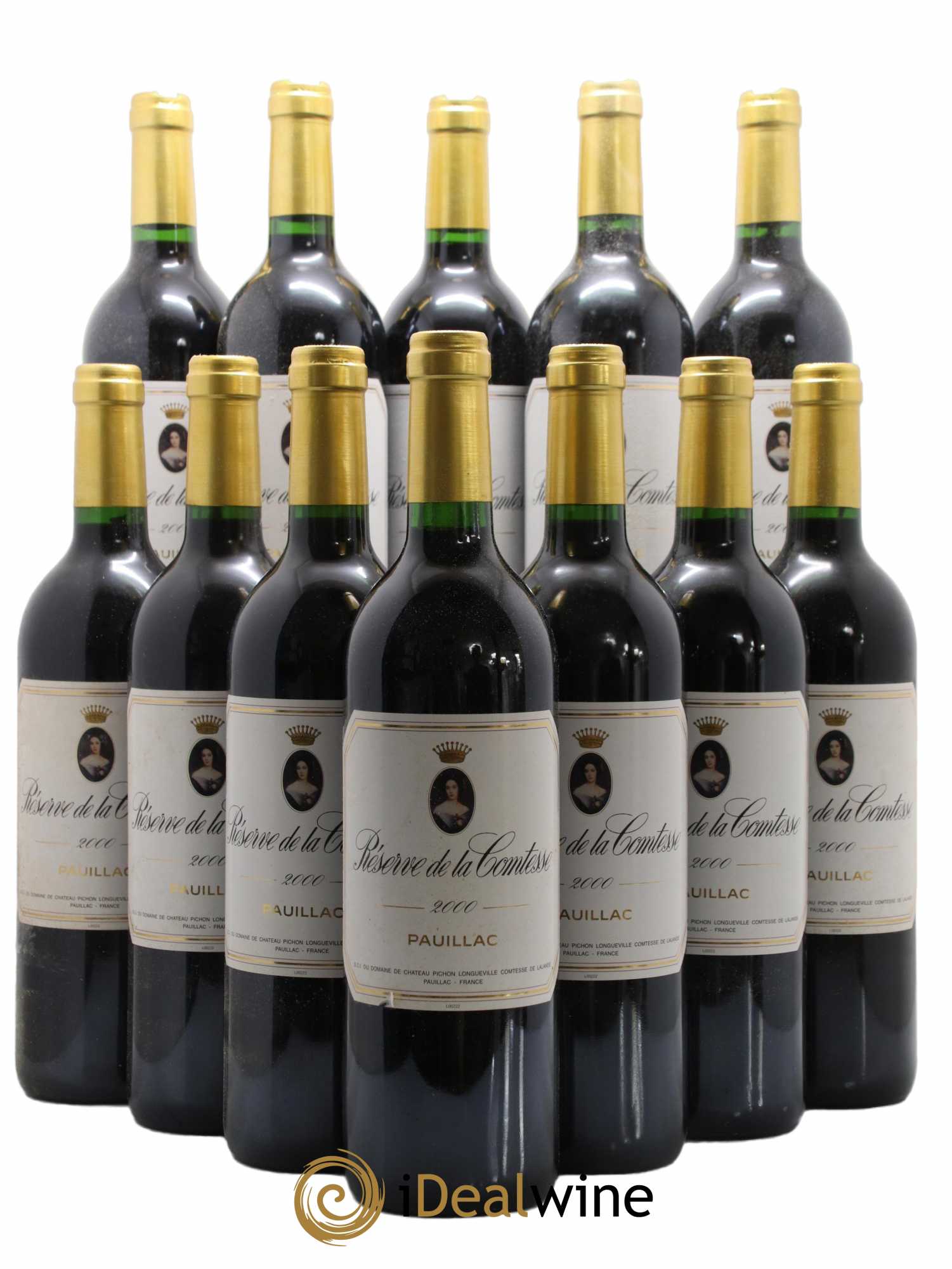Réserve de la Comtesse Second Vin 2000 - Lot de 12 bouteilles - 0