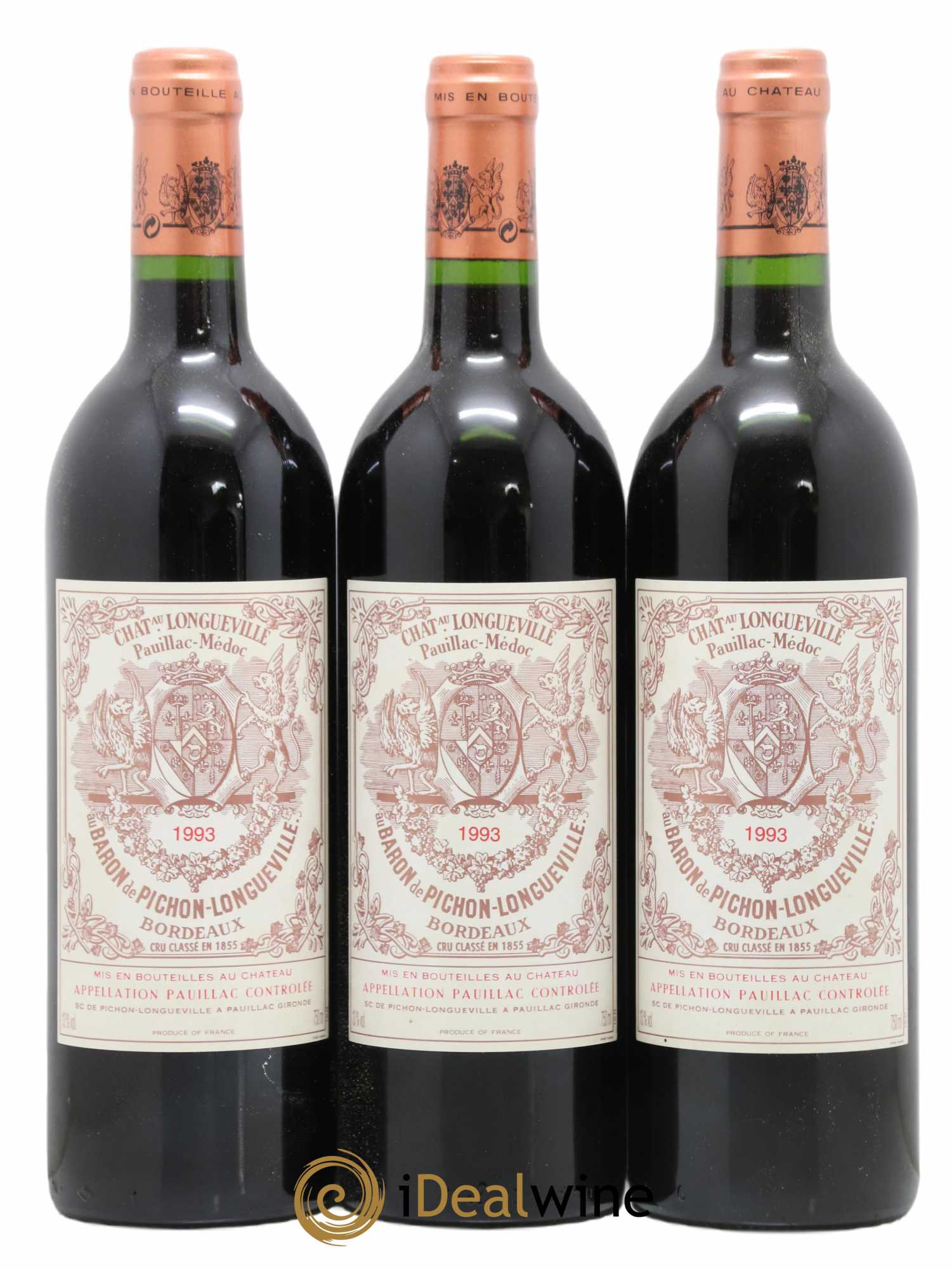 Pichon Longueville Baron 2ème Grand Cru Classé 1993 - Lot de 12 bouteilles - 4