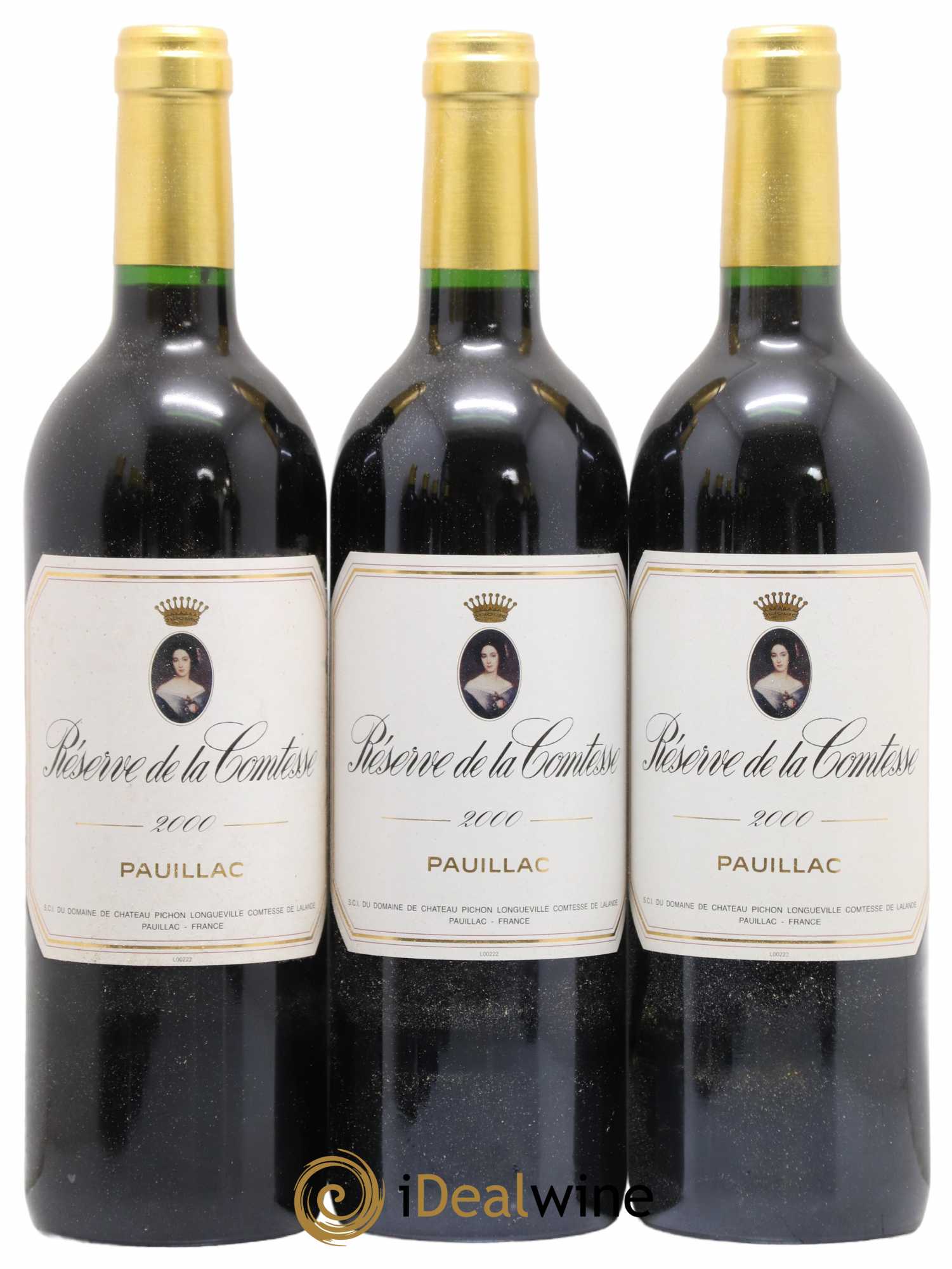 Réserve de la Comtesse Second Vin 2000 - Lot de 12 bouteilles - 2