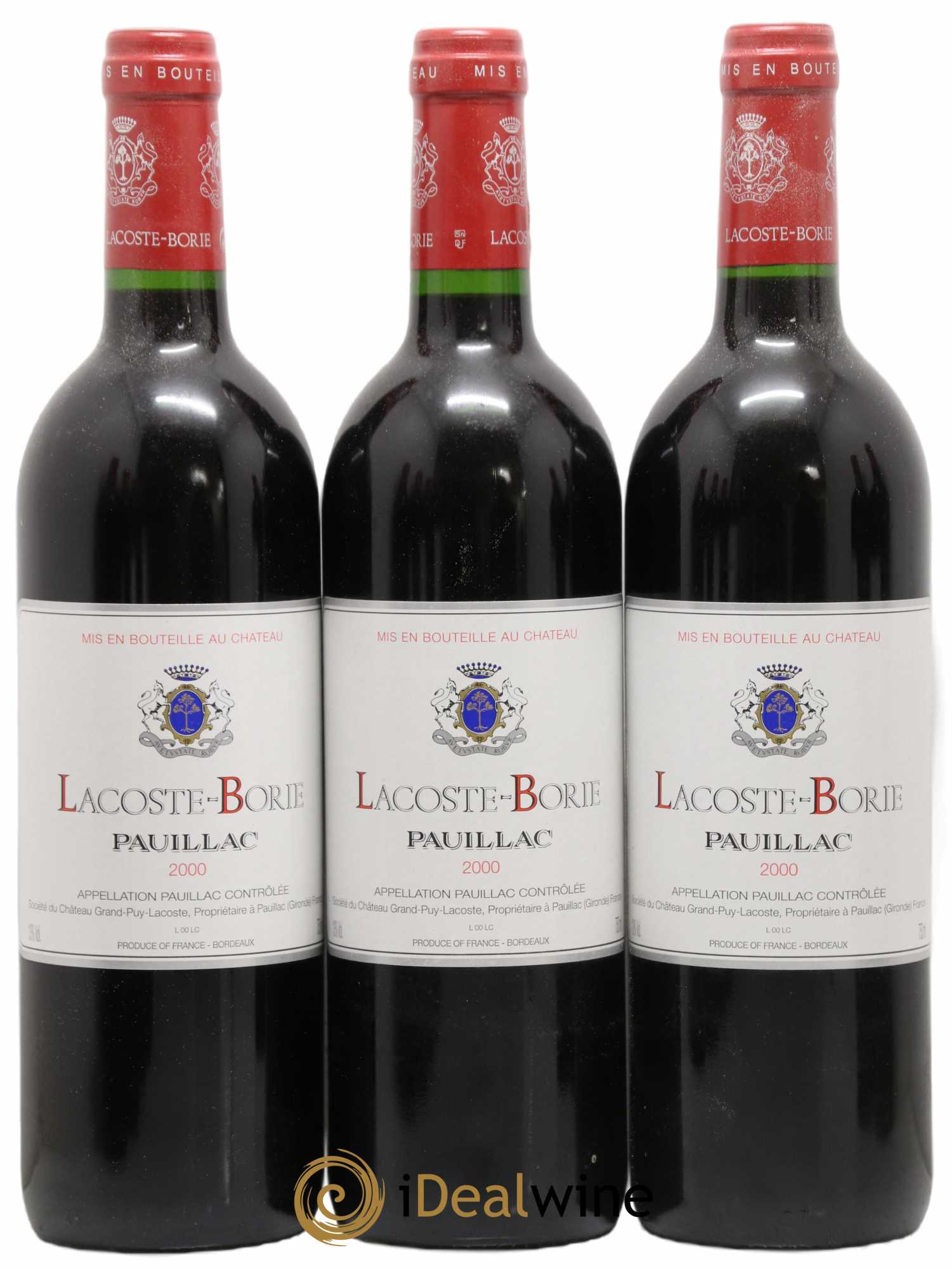 Lacoste Borie 2000 - Lot de 12 bouteilles - 2