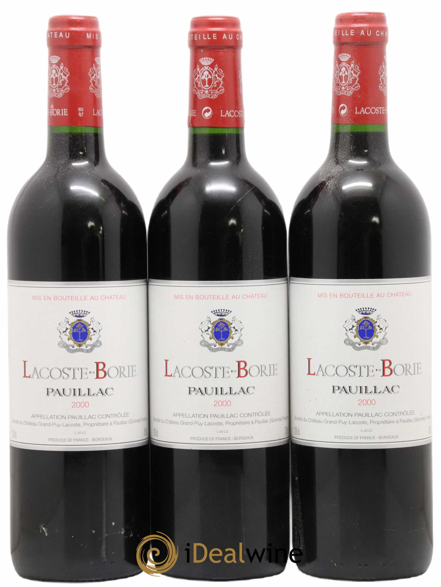Lacoste Borie 2000 - Lot de 12 bouteilles - 4