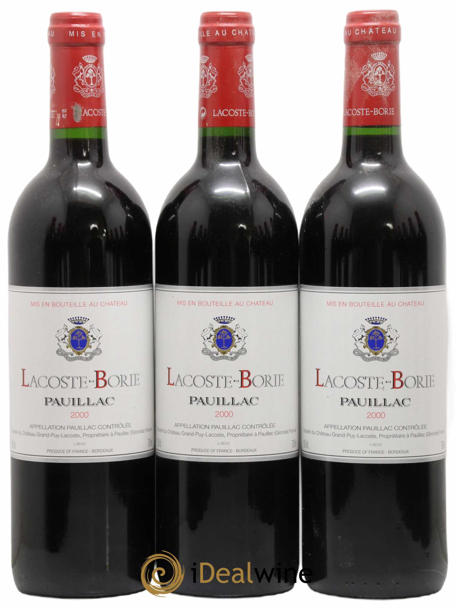 Lacoste Borie 2000 - Lot de 12 bouteilles - 1
