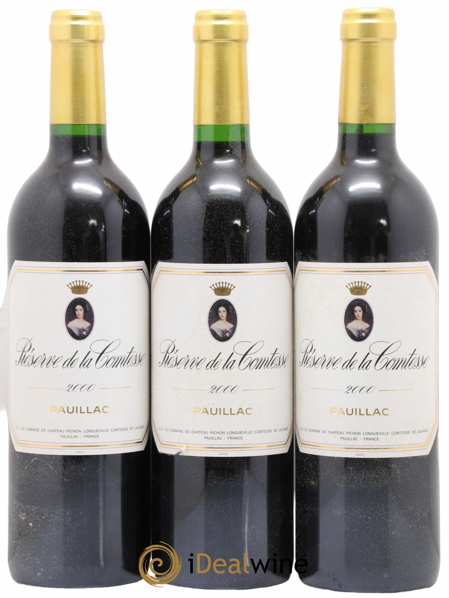 Réserve de la Comtesse Second Vin 2000 - Lot de 12 bouteilles - 4
