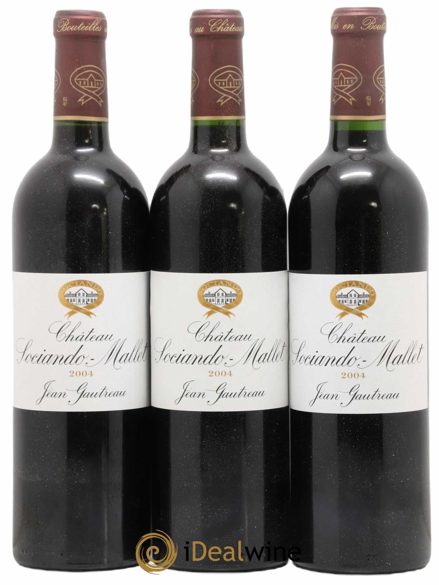 Château Sociando Mallet 2004 - Lot de 6 bouteilles - 2
