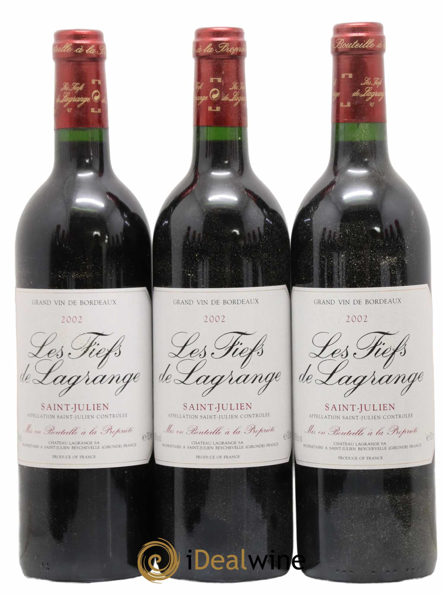 Les Fiefs de Lagrange Second Vin 2002 - Lot de 12 bouteilles - 1